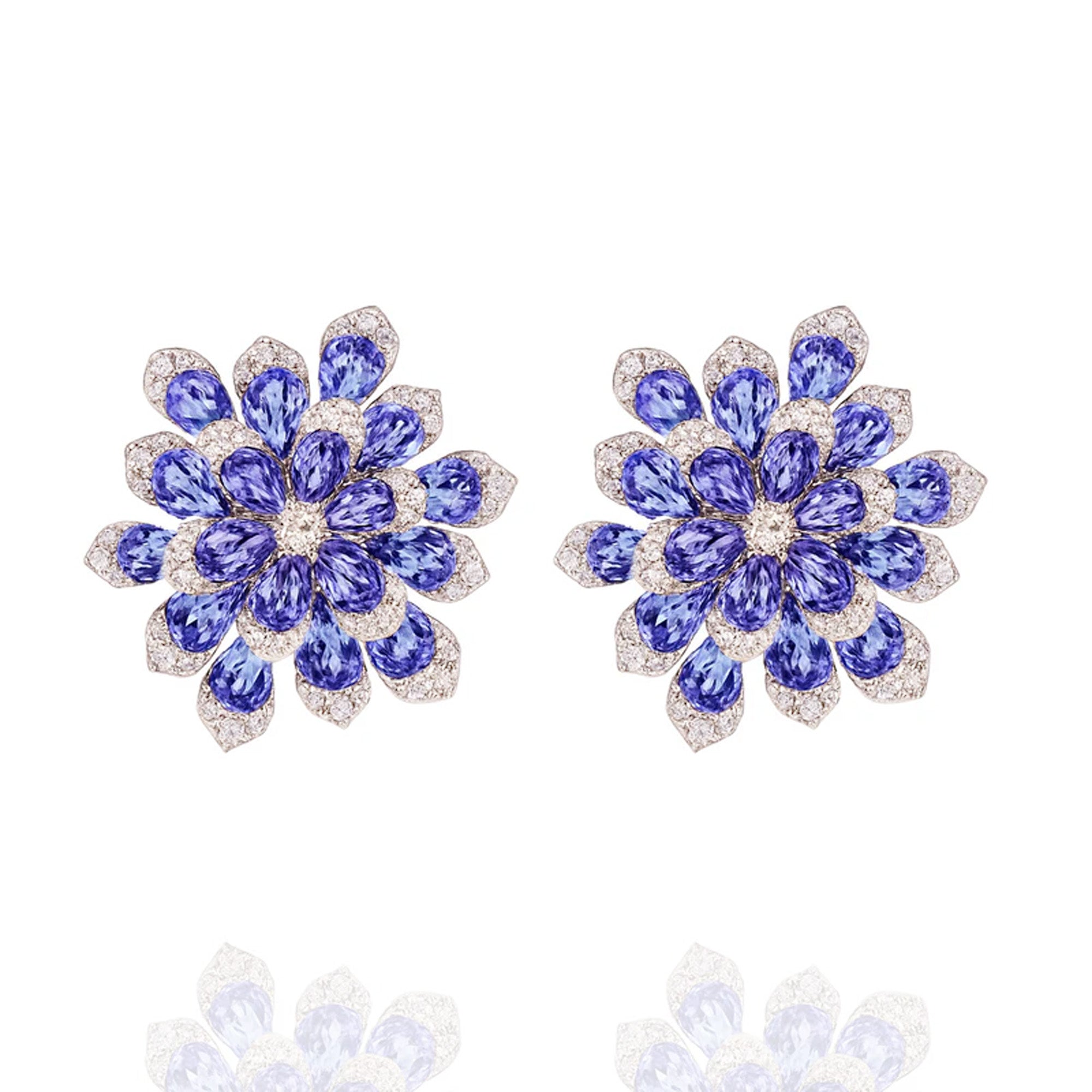 Fiora Diamond Tanzanite Earrings