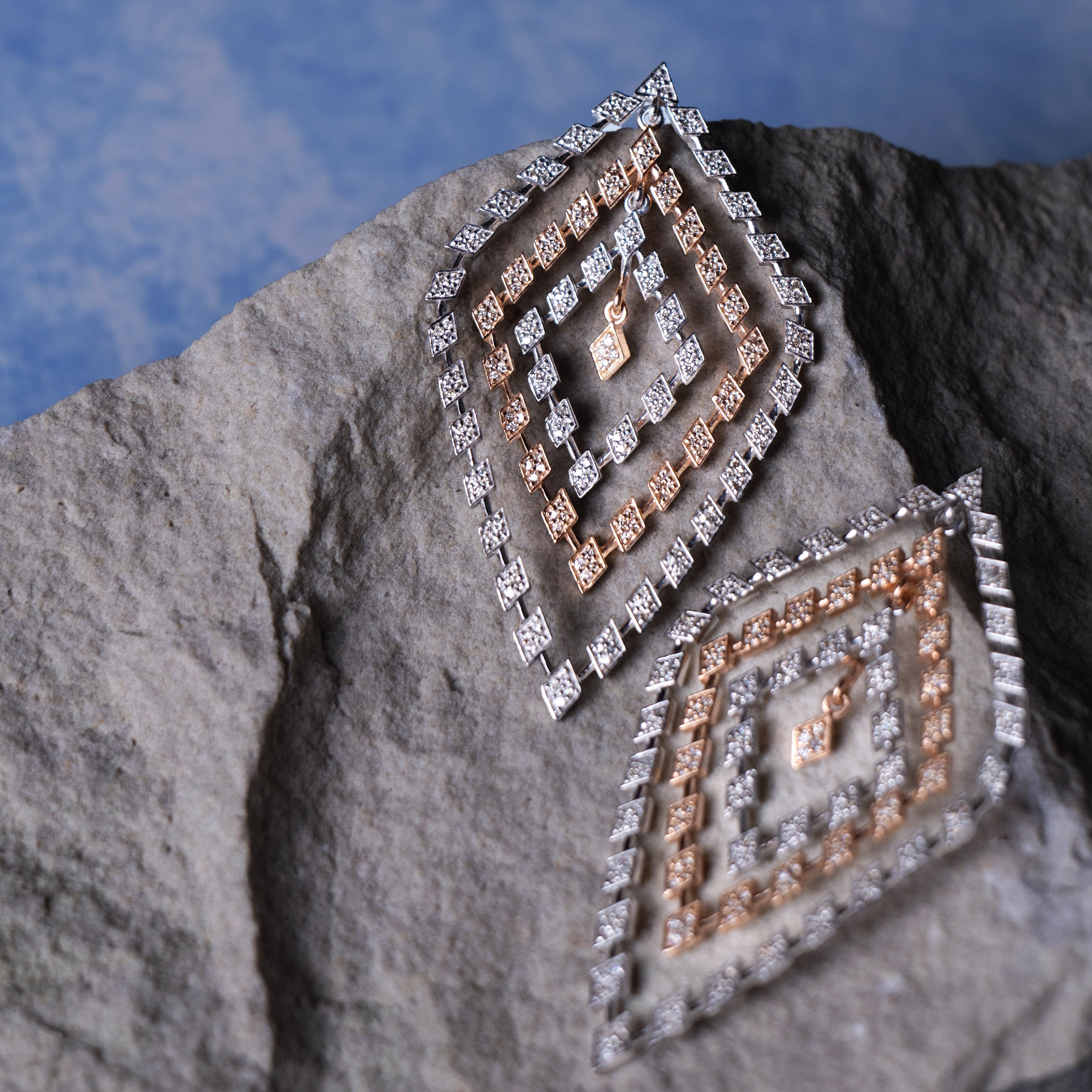 Zade Diamond Earrings