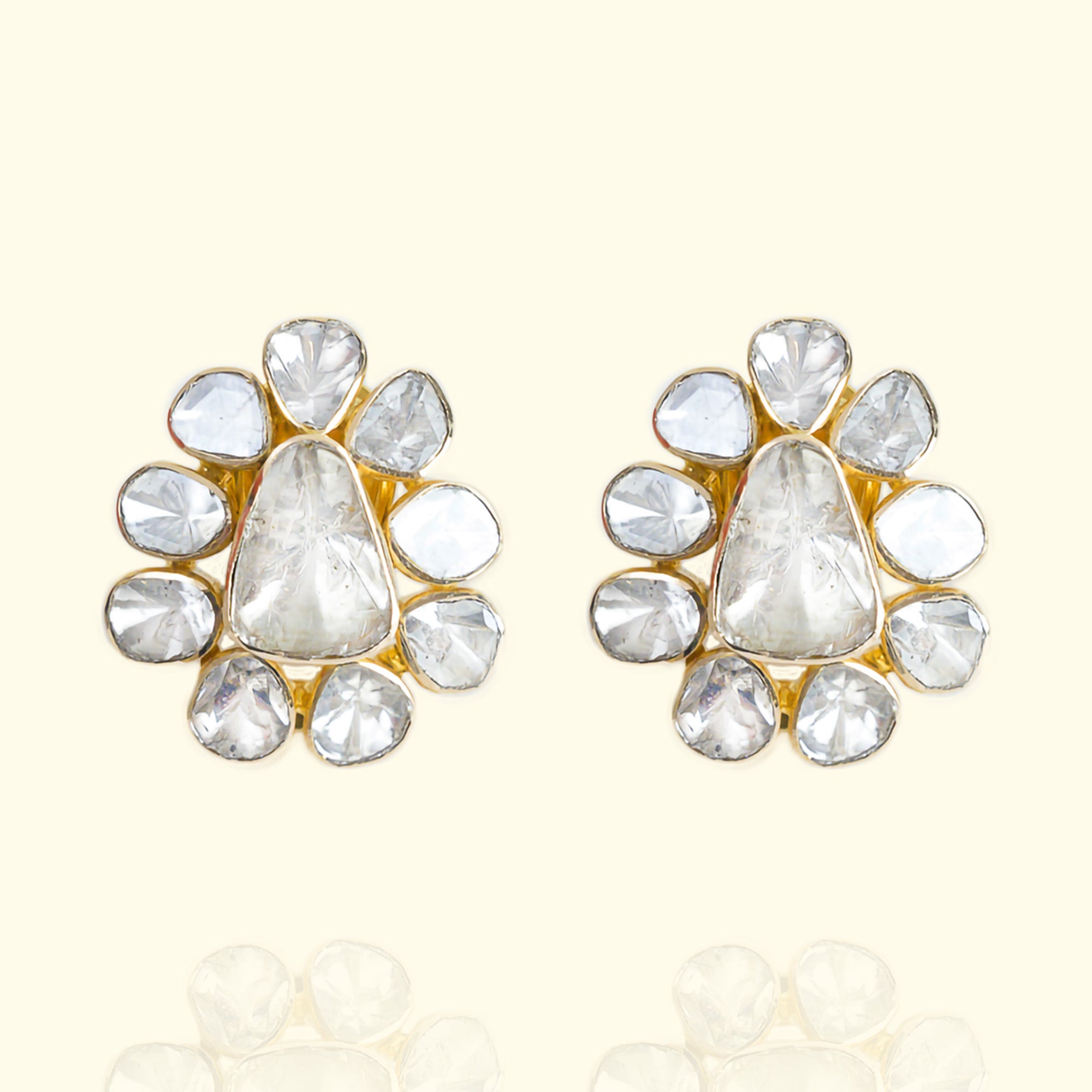 Jendayi Polki Earrings
