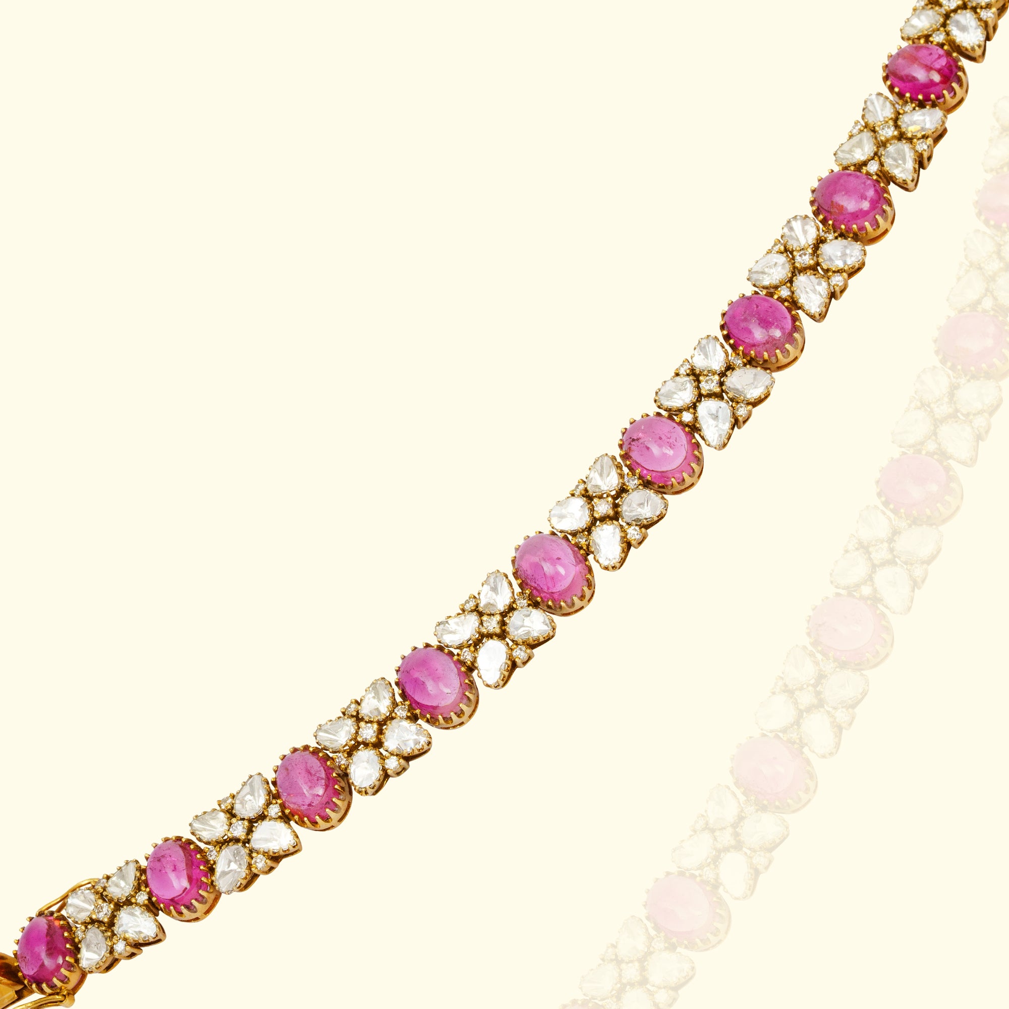 Roop Polki tourmaline Bracelet