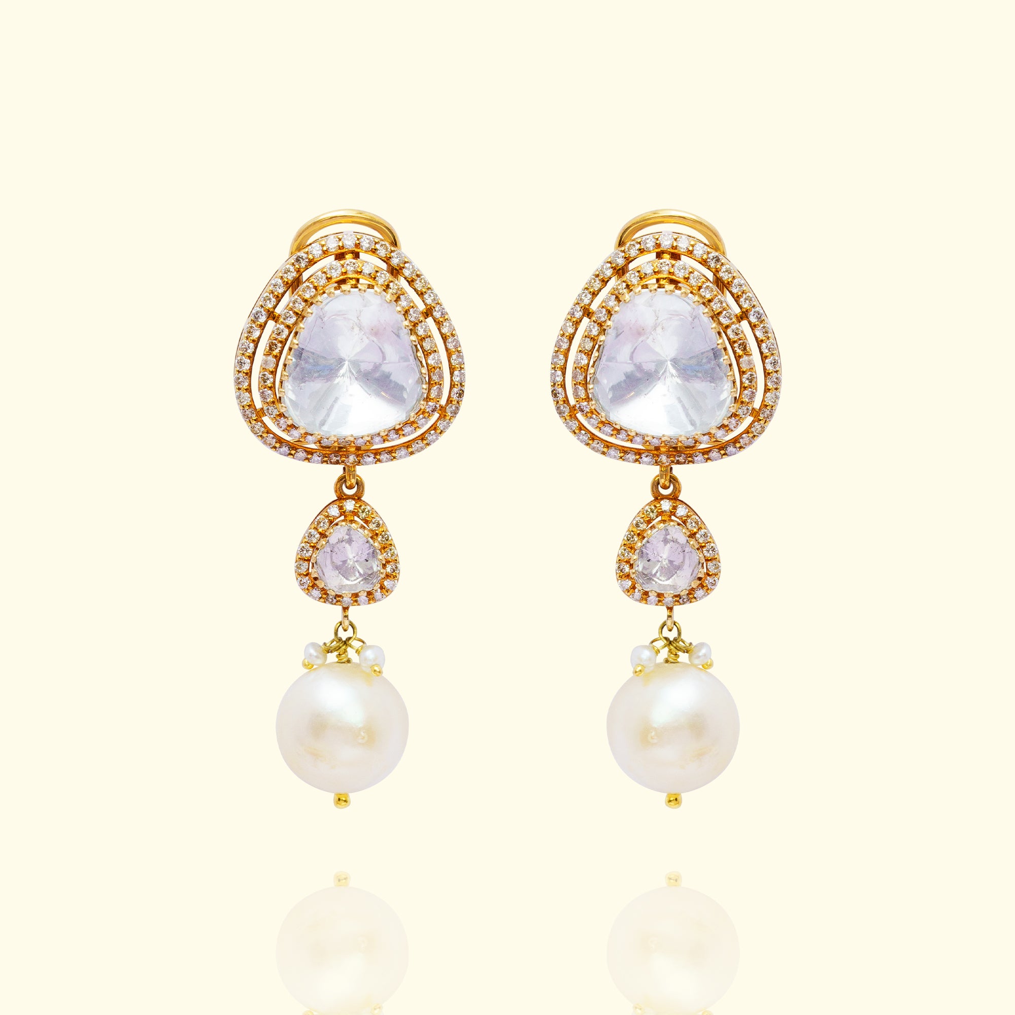 Gul Polki Earrings
