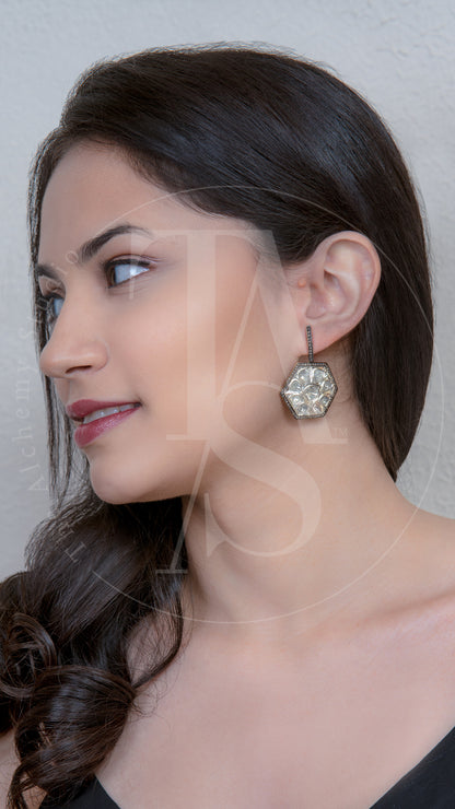 Estoile Uncut Diamond Earrings