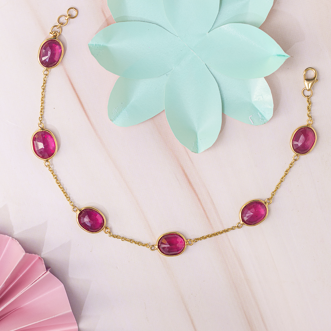 Aria Ruby Bracelet