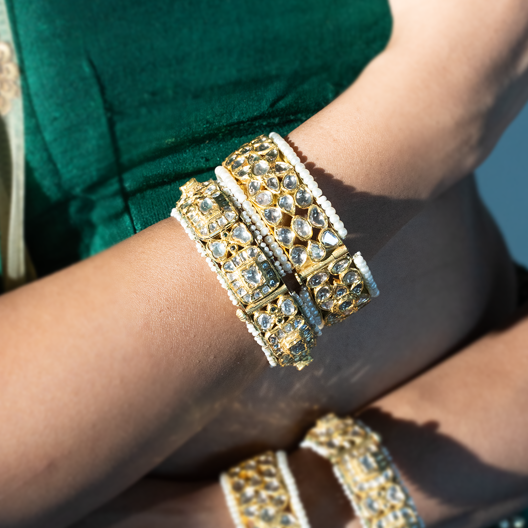 Vahini Polki Bangles