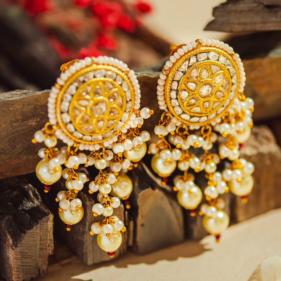 Naksh Polki Earrings