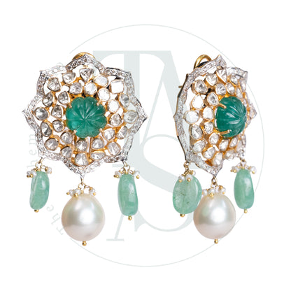 Tamira Uncut Diamond Earrings