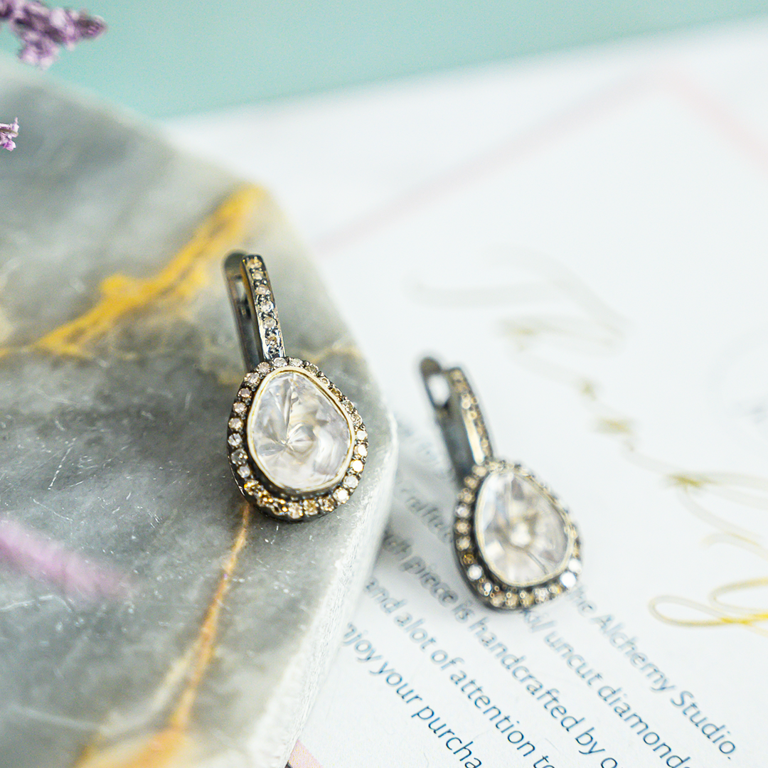 Lucky Charm Polki Earrings