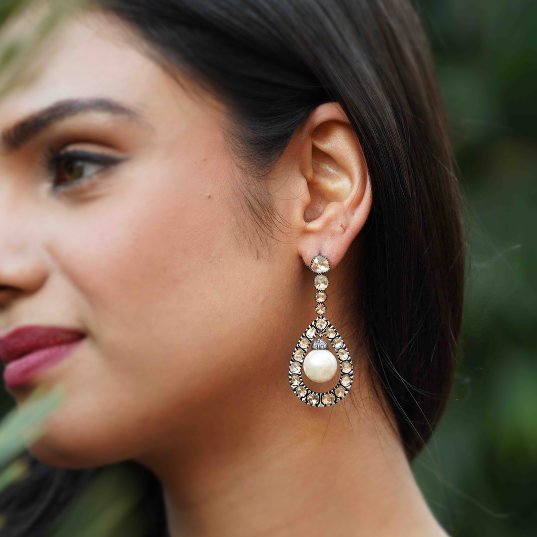 Stella Polki Earrings