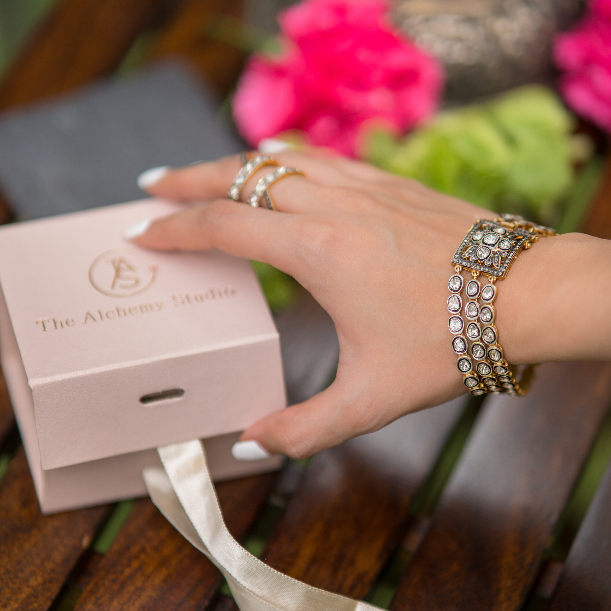 Marakkesh Polki Bracelet