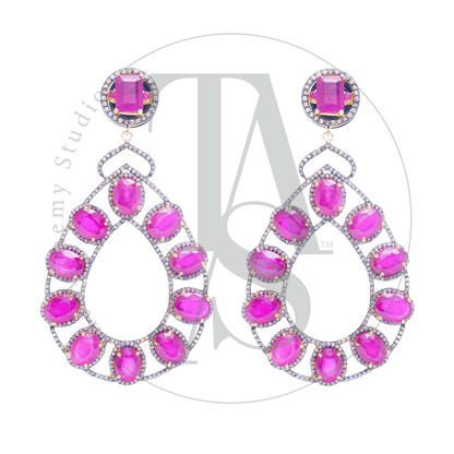 Arche Ruby Earrings