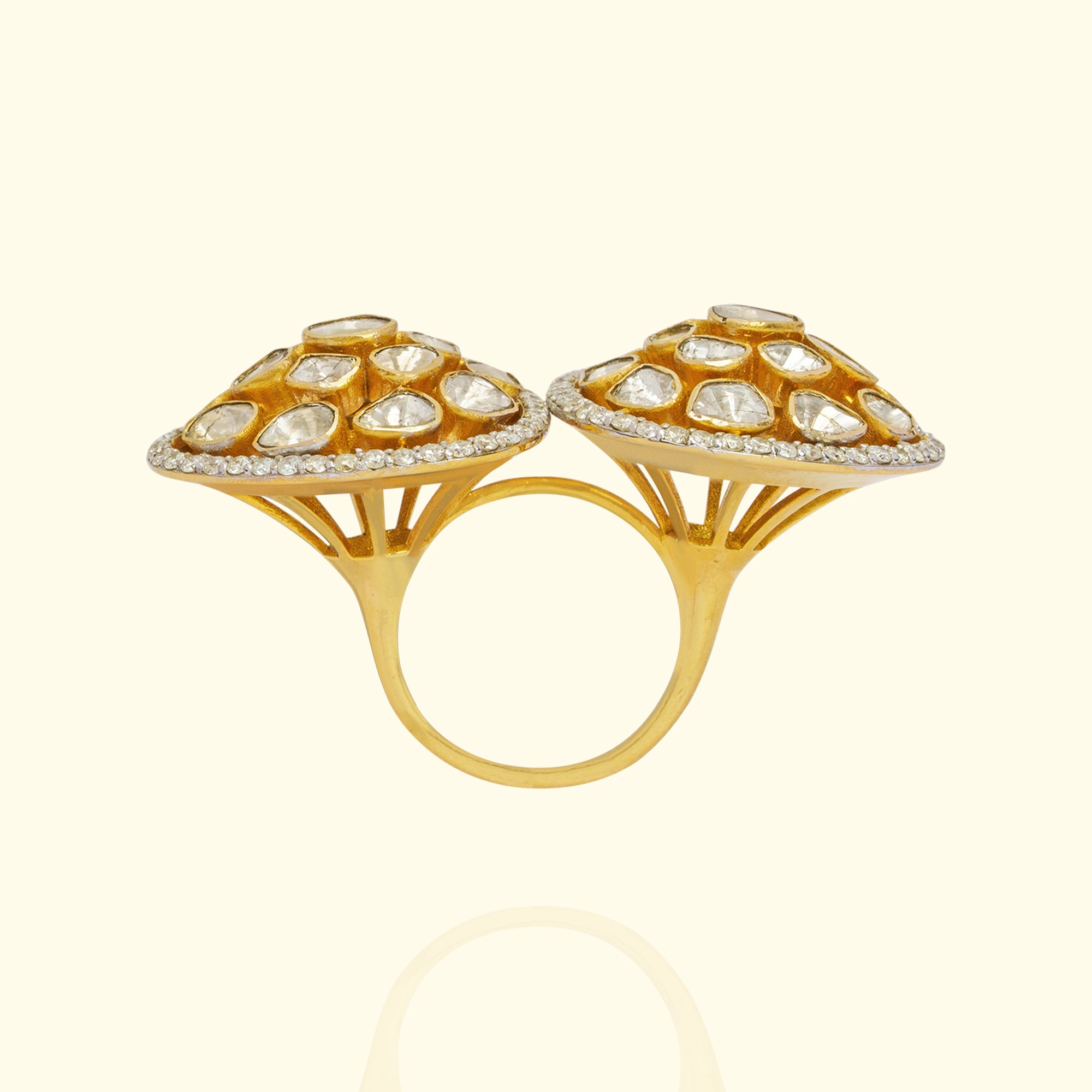 Maliha Polki Ring
