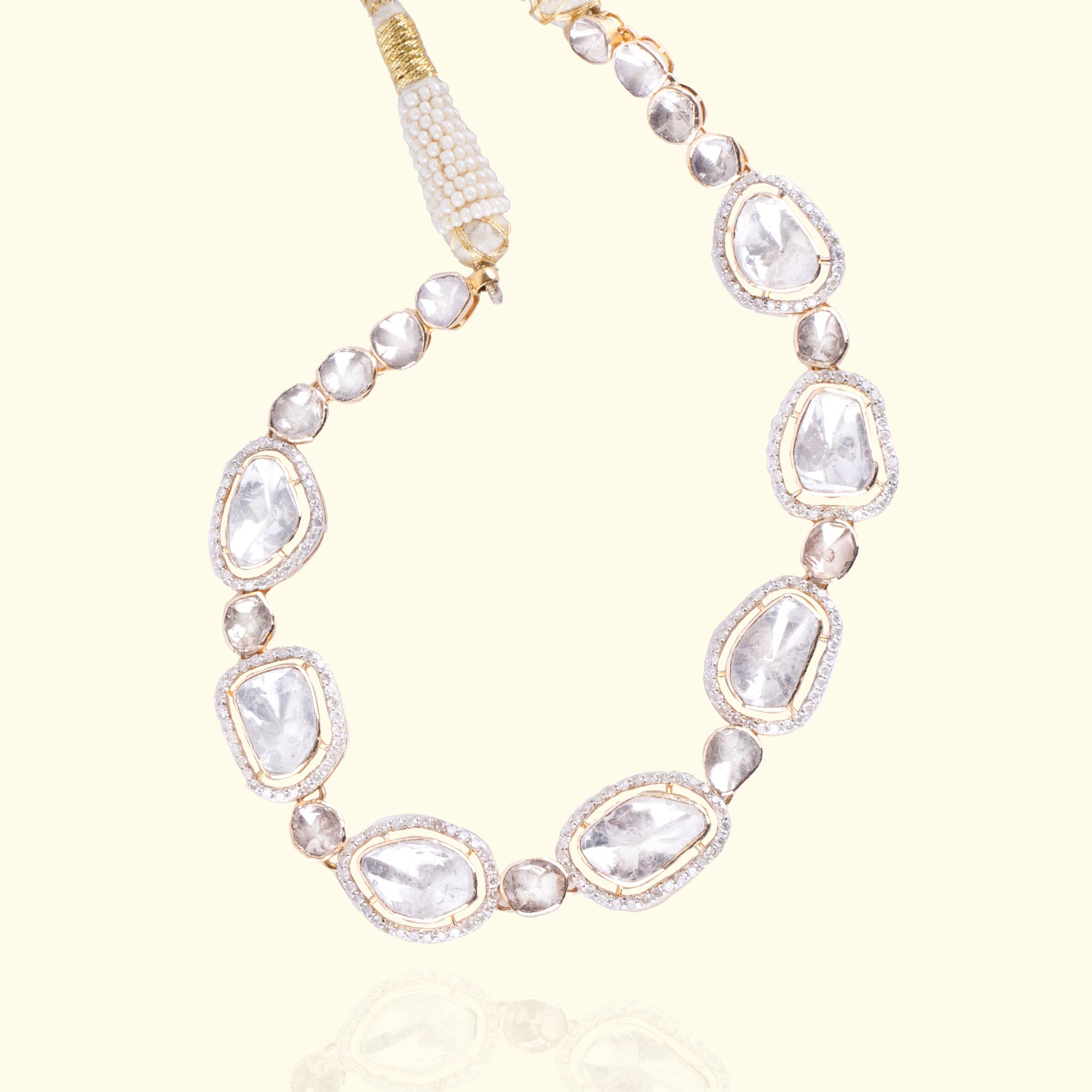 Rumi Polki Diamond Necklace