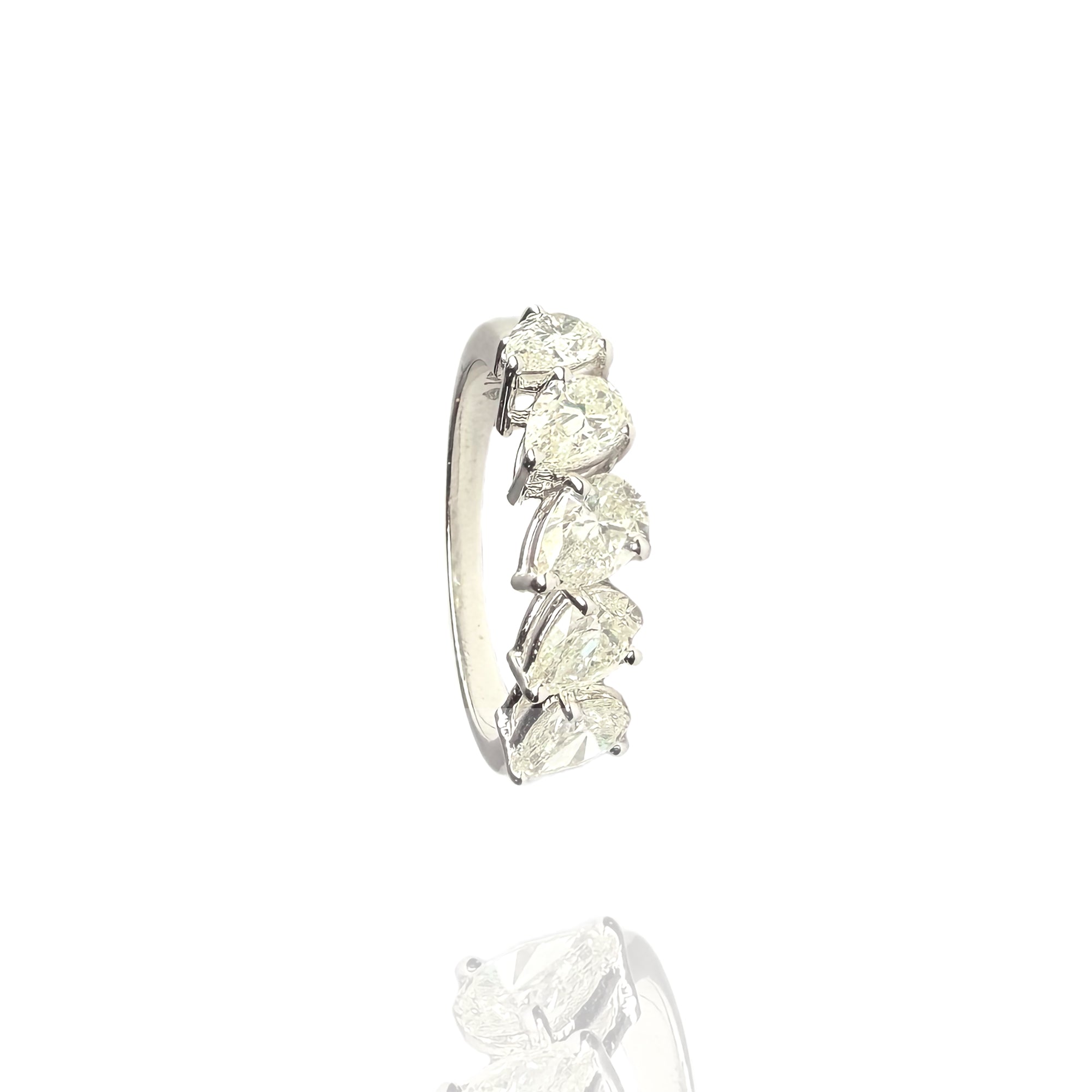 5 Drop Diamond Ring