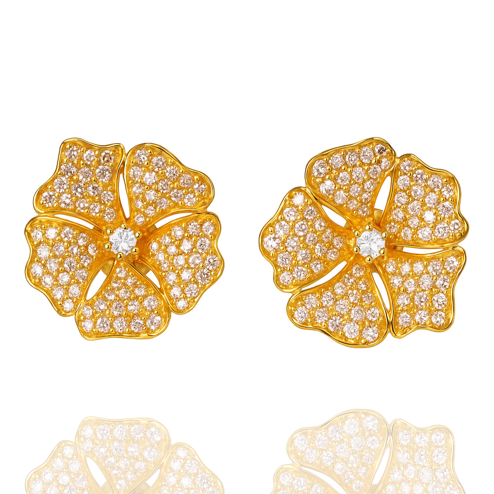 Floralis Diamond Earrings