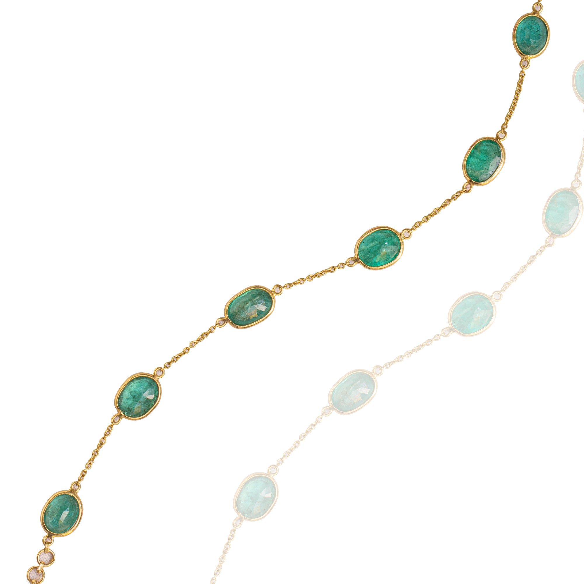 Aria Emerald Diamond Bracelet