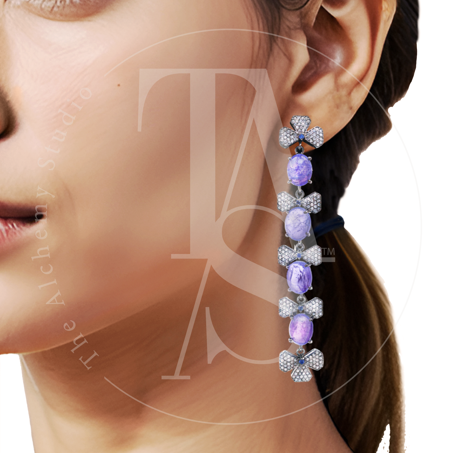 Cascading Flower Earrings