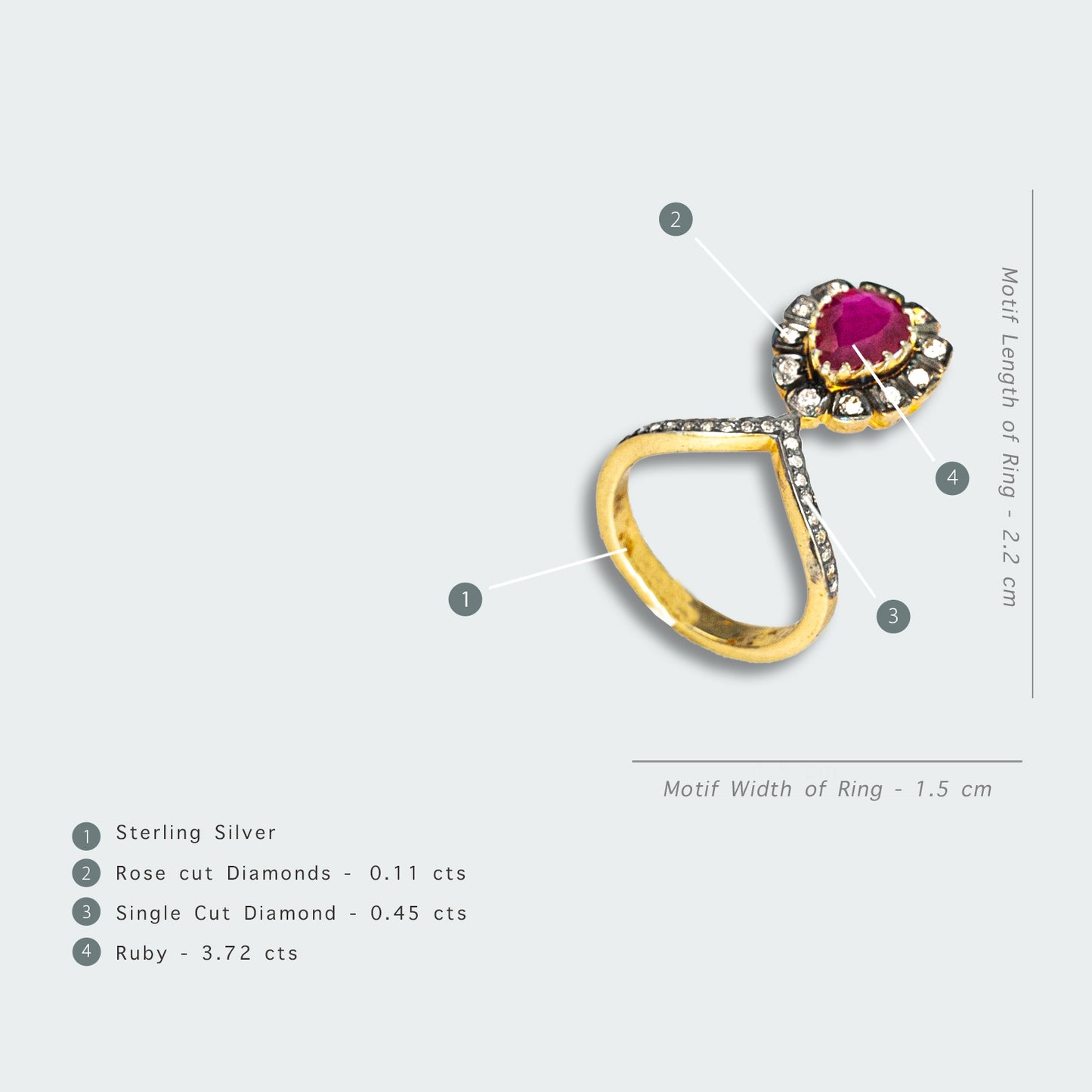 Clara Ruby Ring