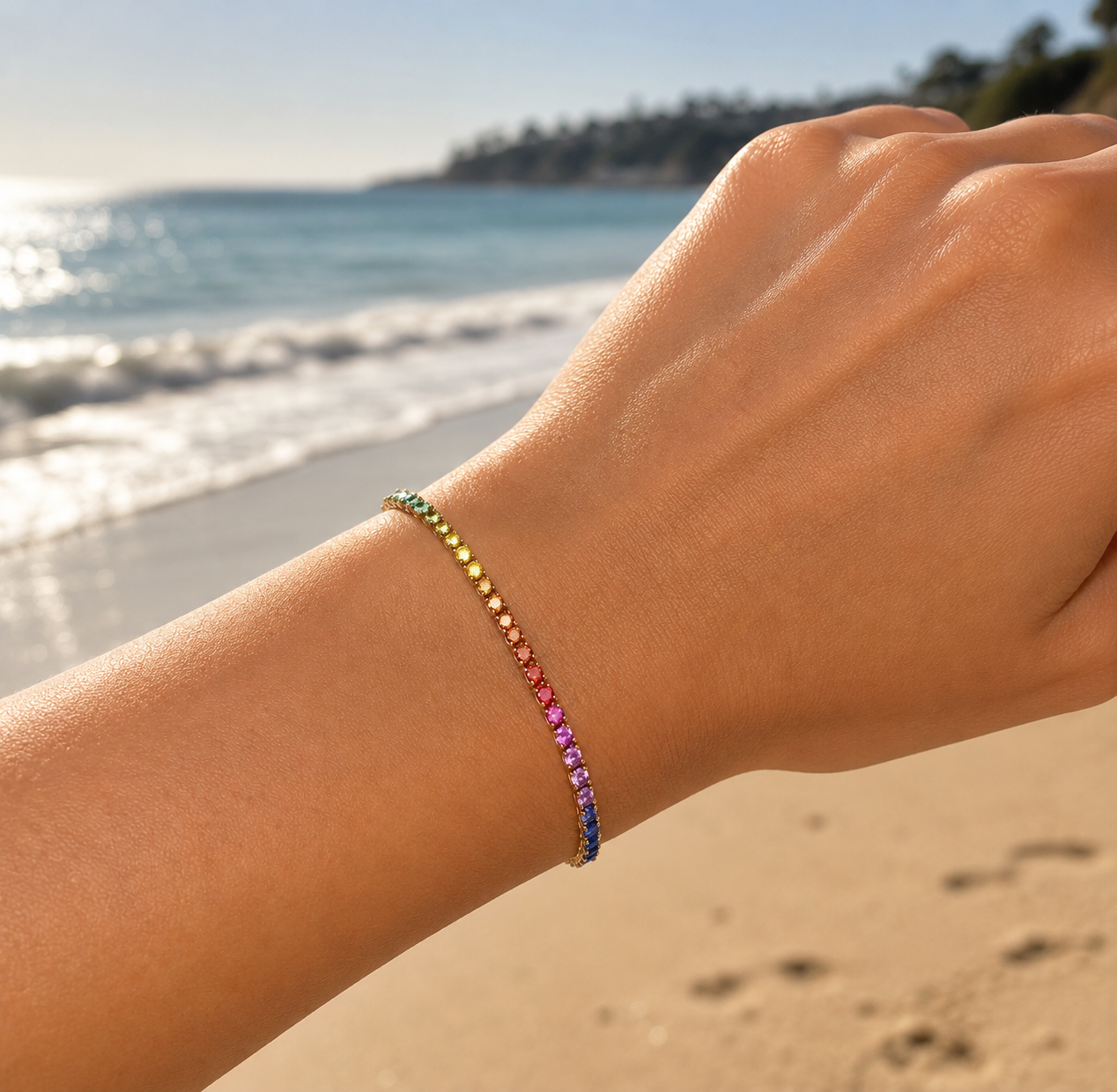Coastline Tennis Bracelet