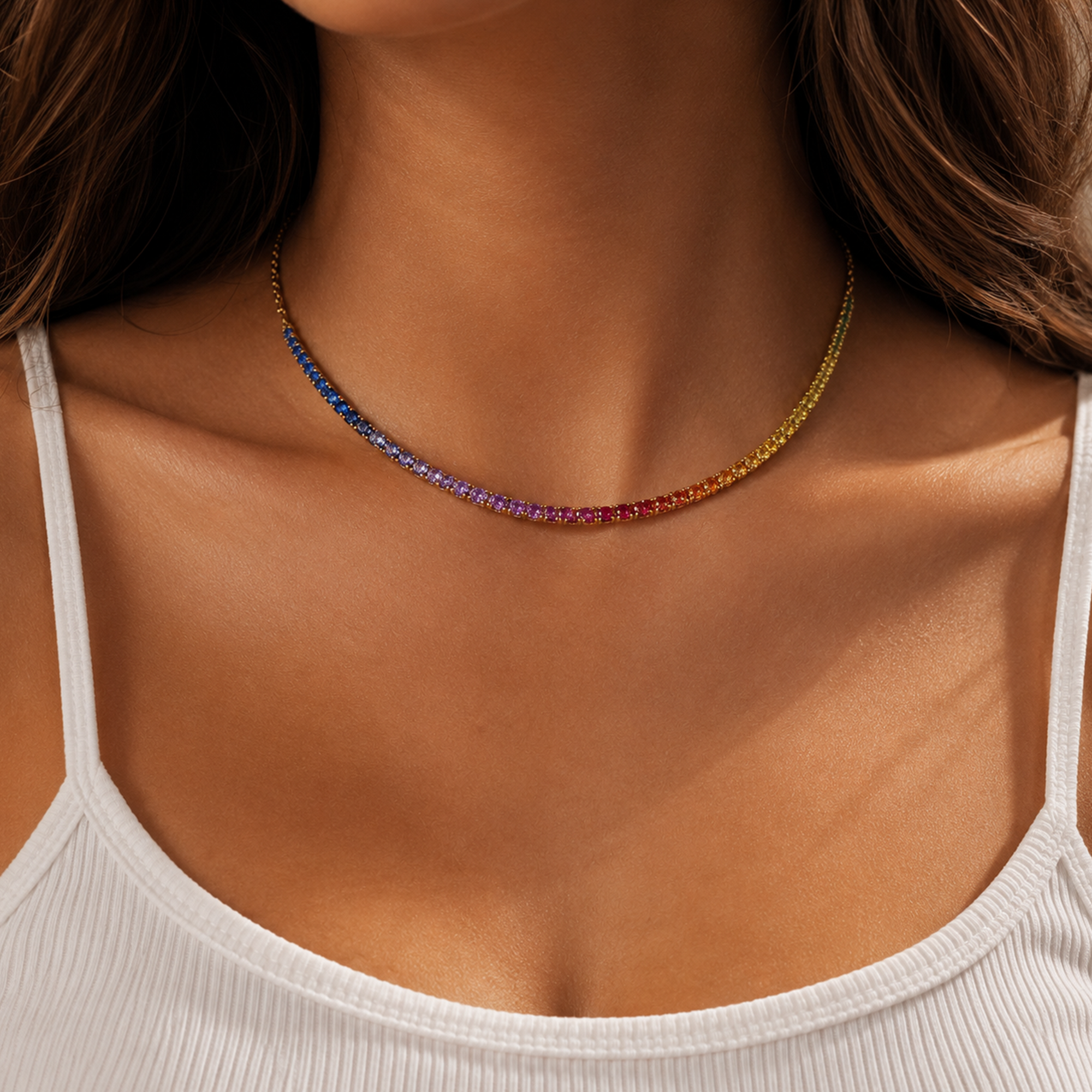 Colorwave Arc Necklace