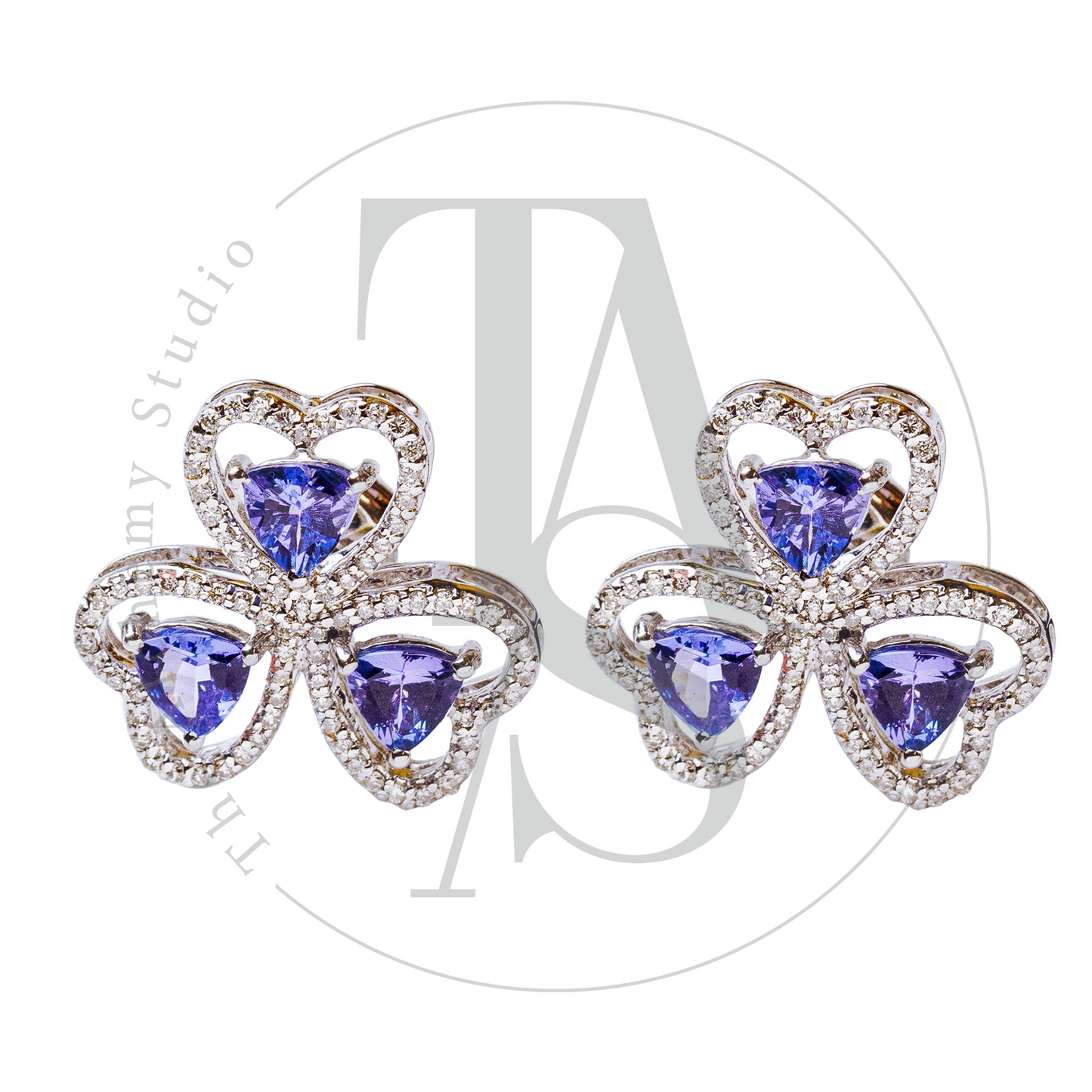 Corazon Tanzanite Earrings