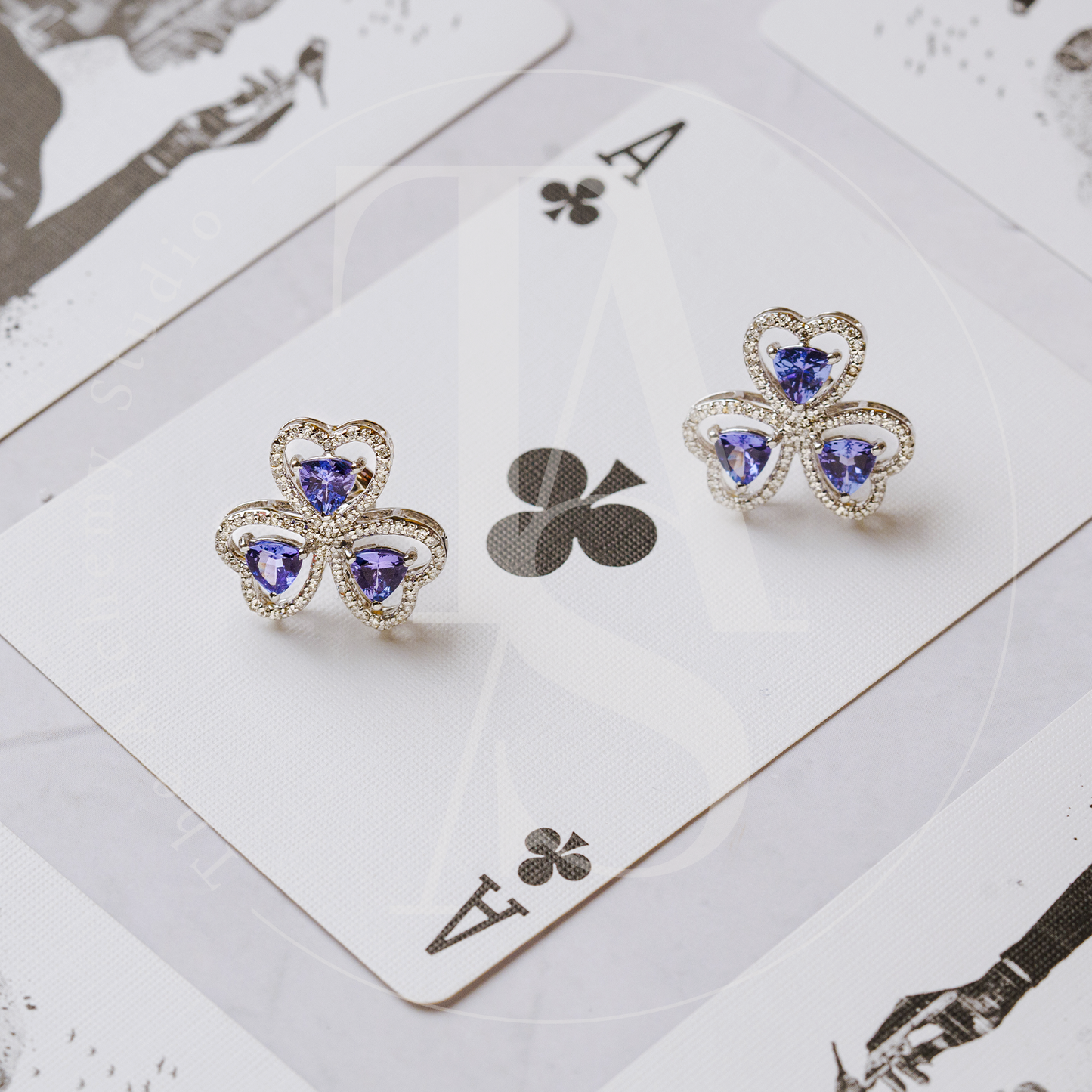 Corazon Tanzanite Earrings