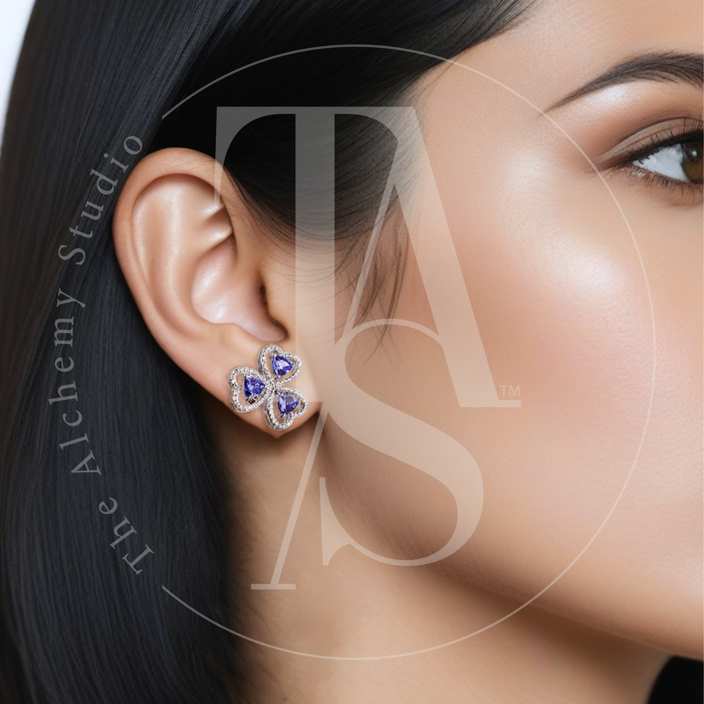 Corazon Tanzanite Earrings