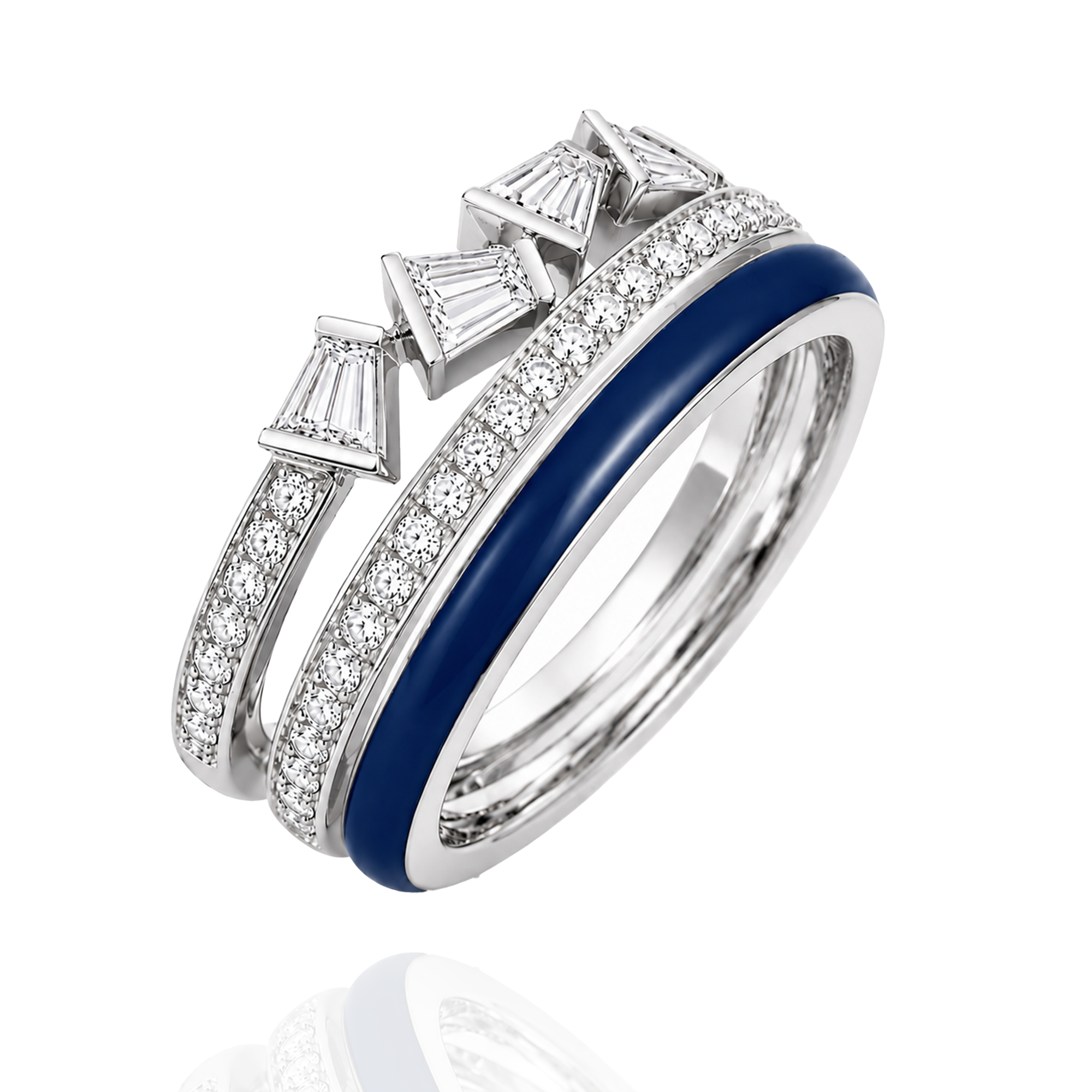 Cosmic Tier Diamond Ring