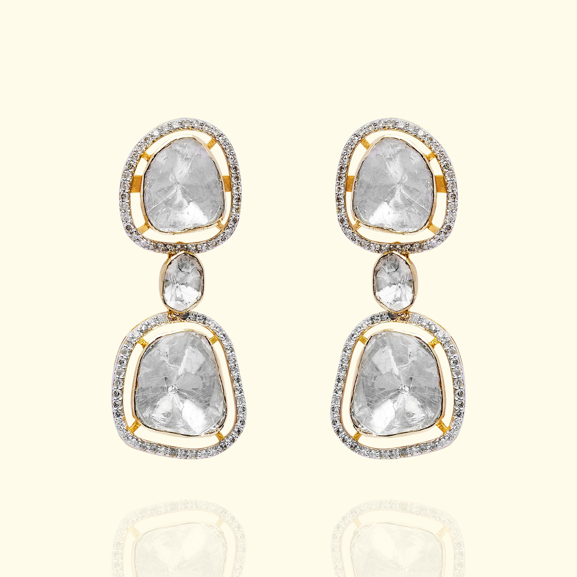 Ibadat Polki Earrings