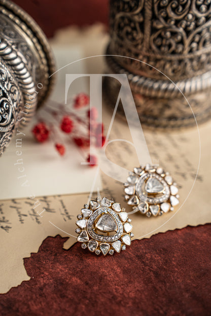Amira Uncut Diamond Earrings