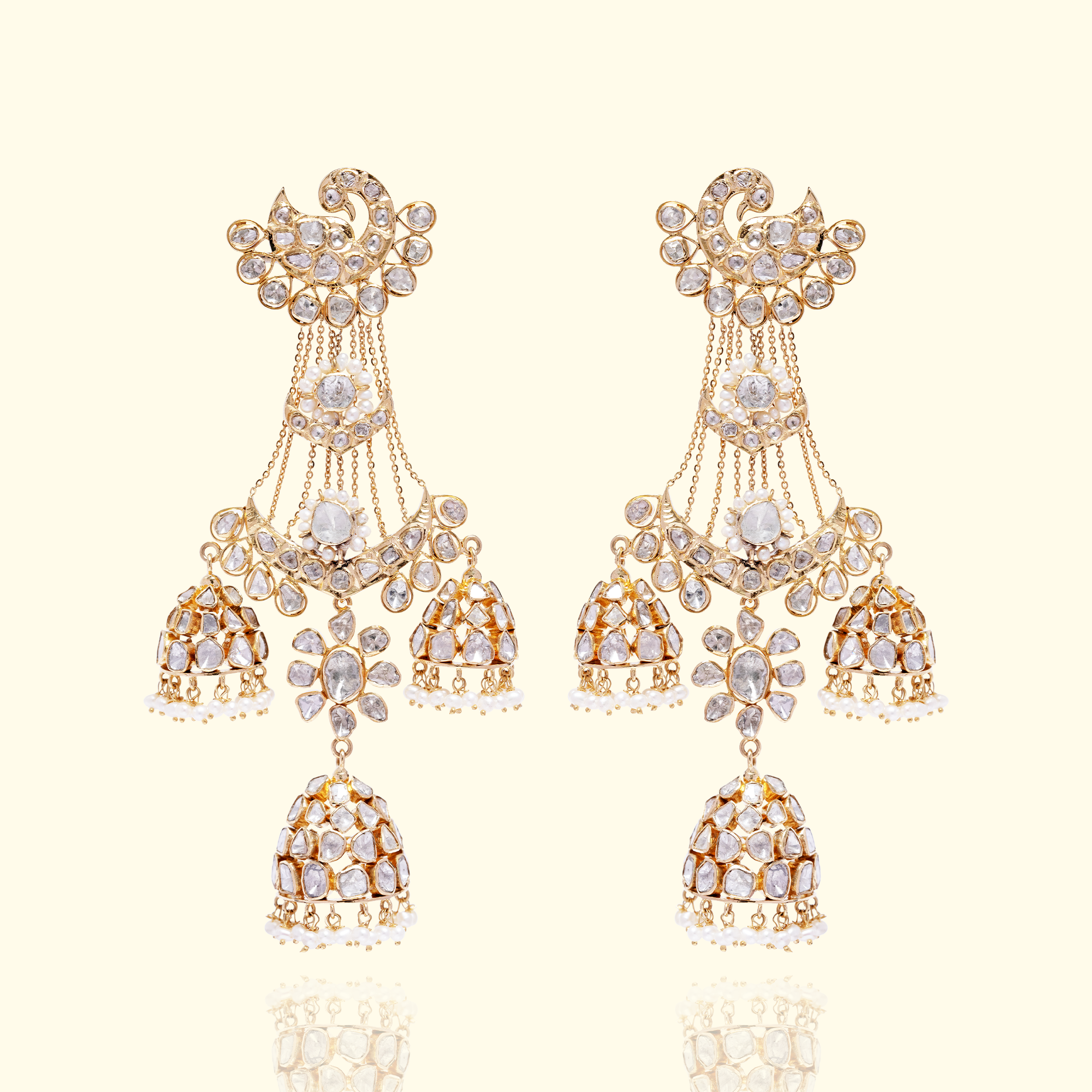 Aabida Polki Earrings