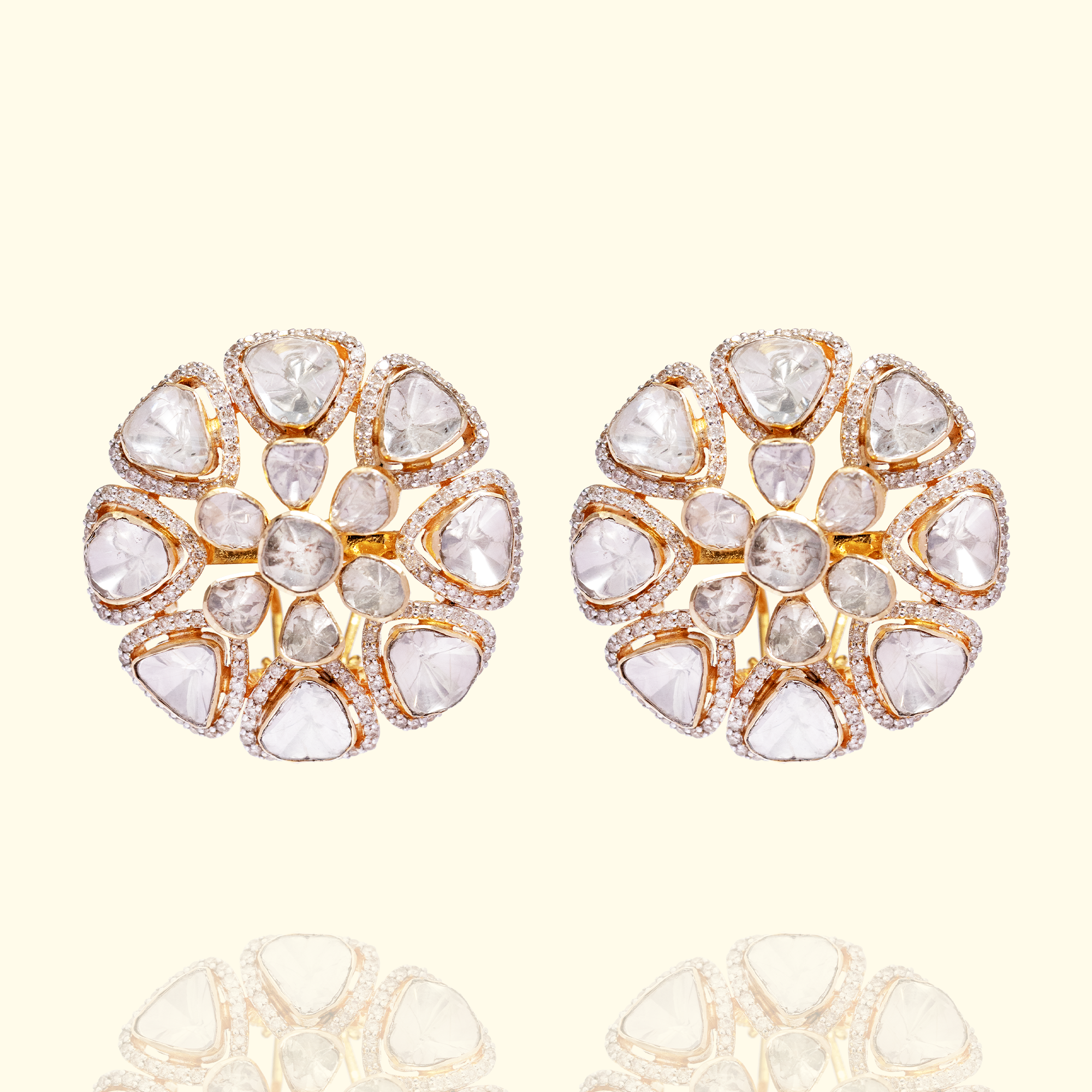 Chhitra Polki Earrings