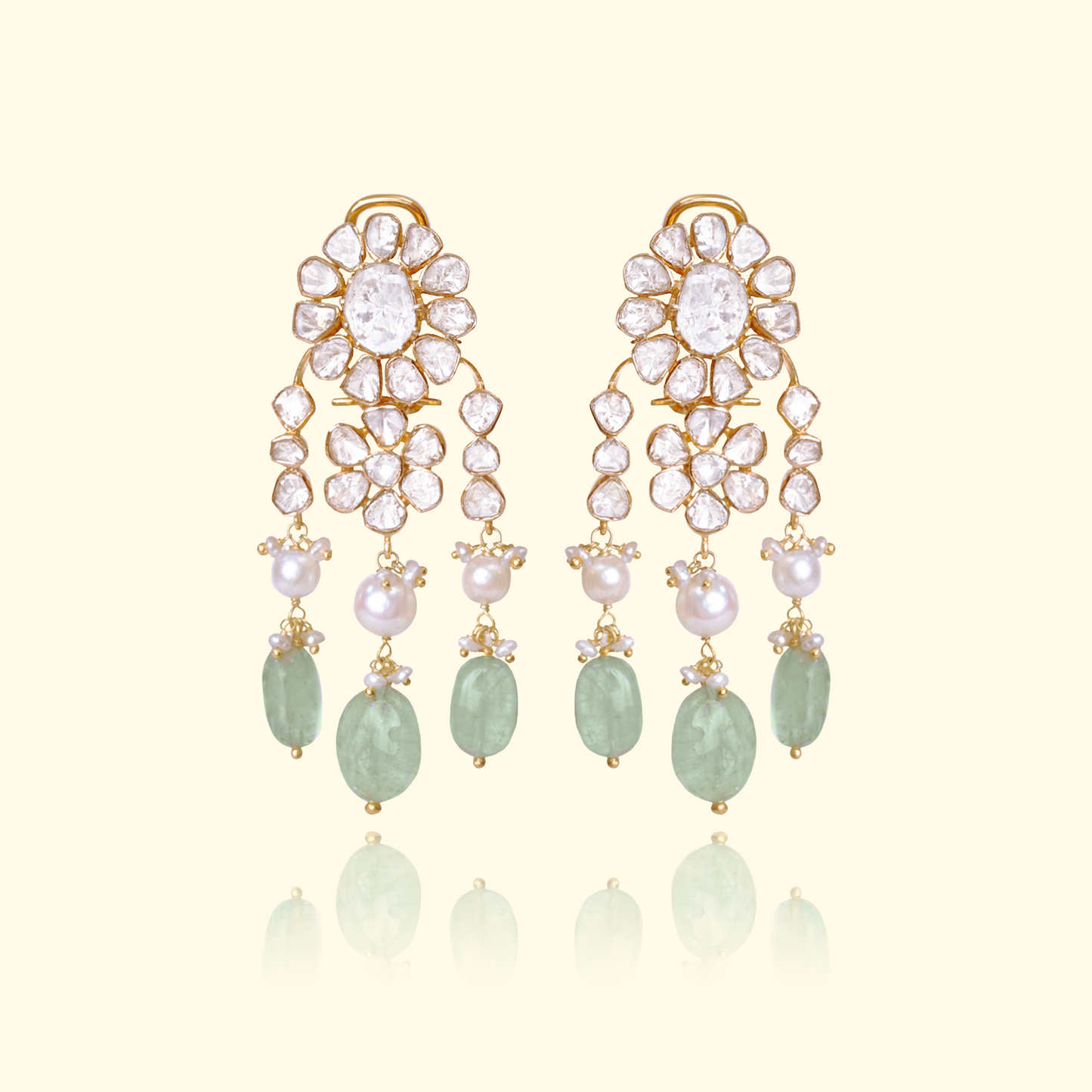 Floral Drop Earrings