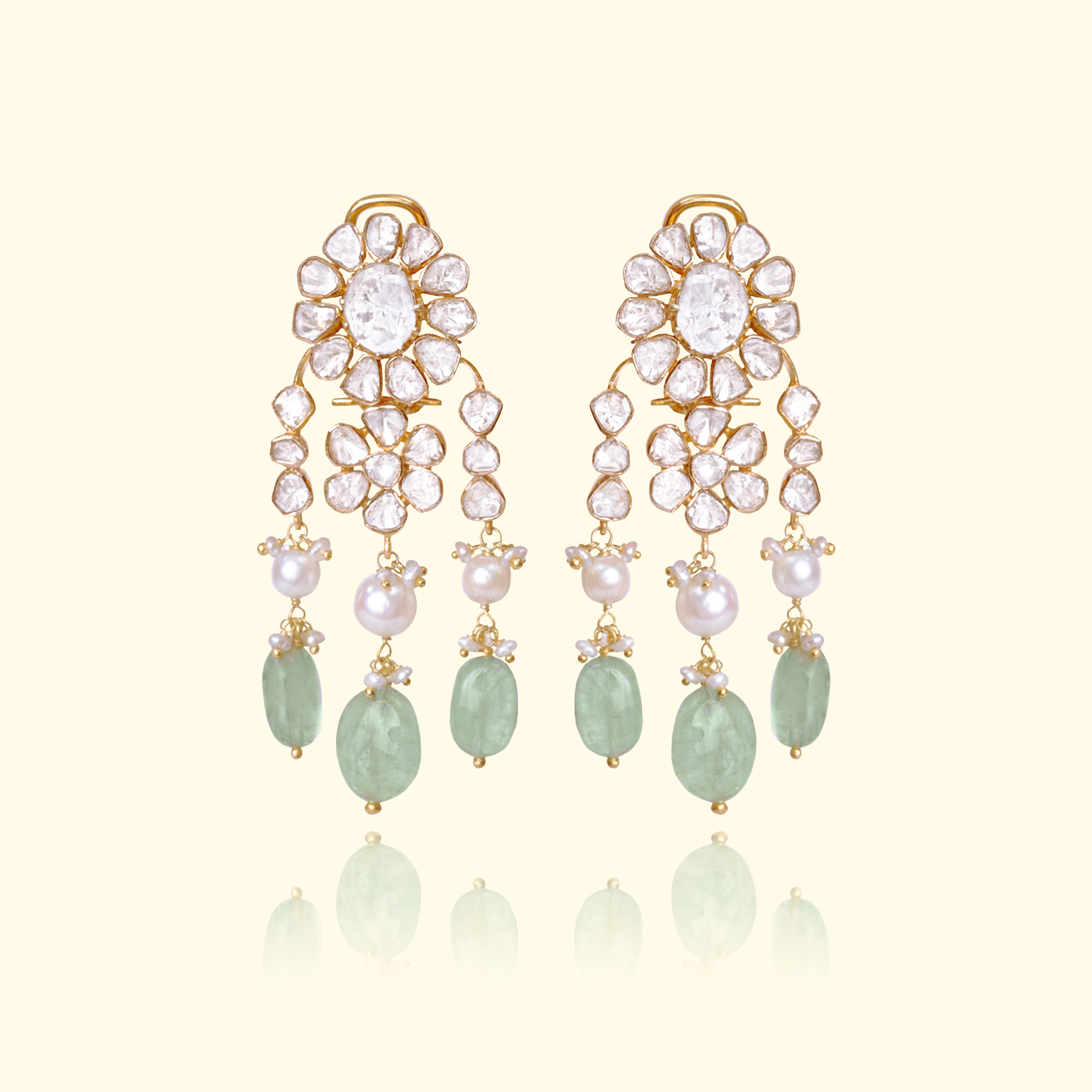 Floral Drop Earrings