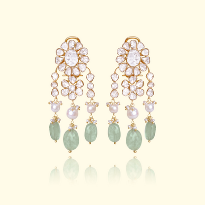 Floral Drop Earrings