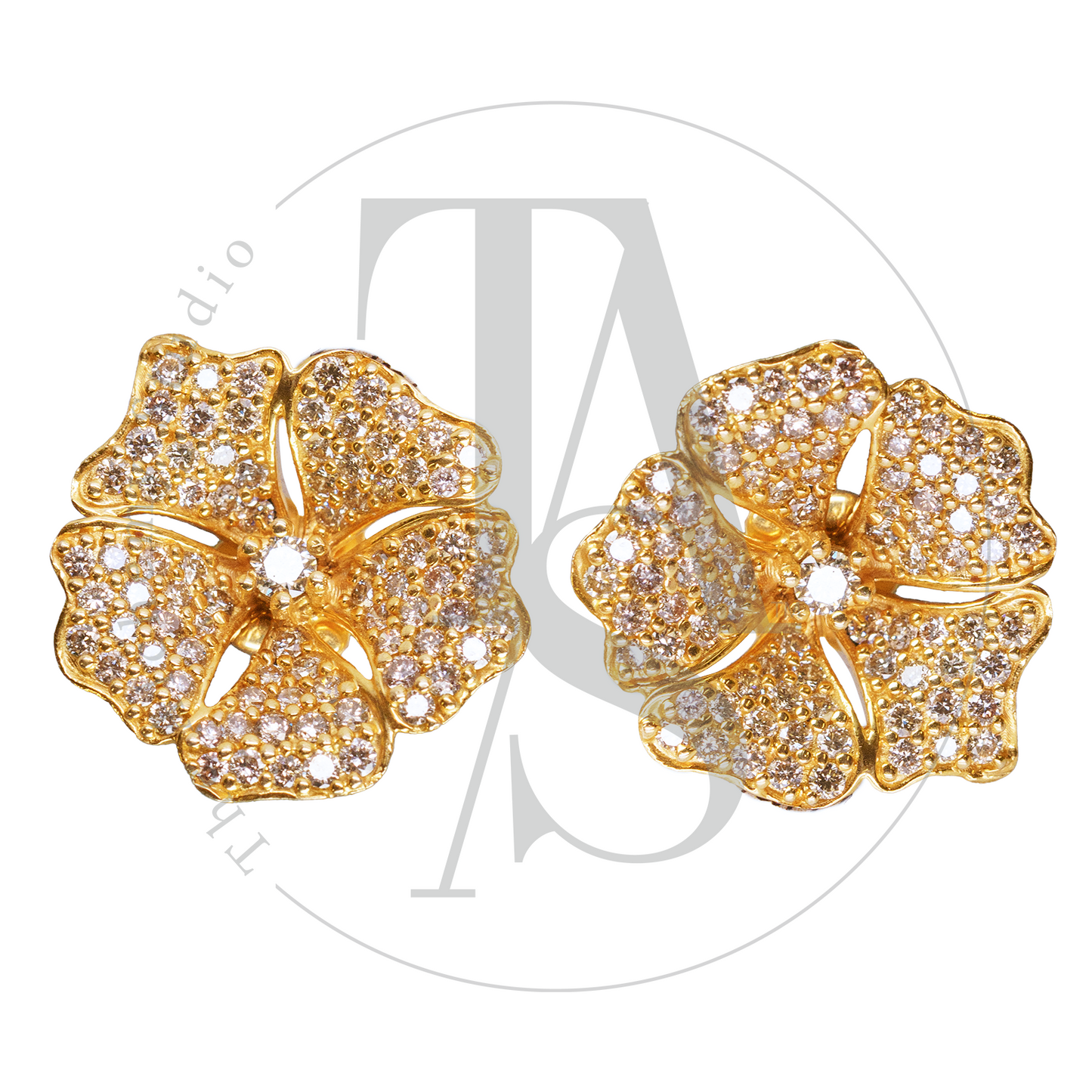 Floralis Diamond Earrings