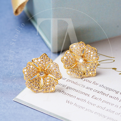 Floralis Diamond Earrings