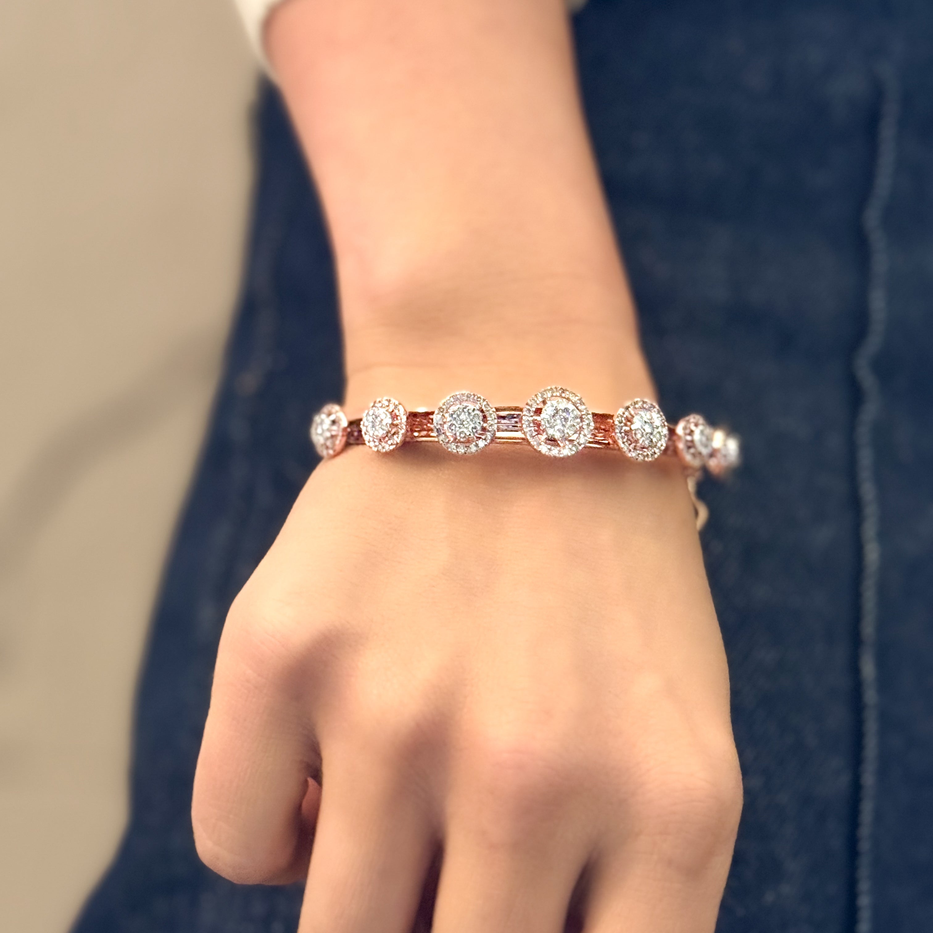 Stellar Diamond Bangle