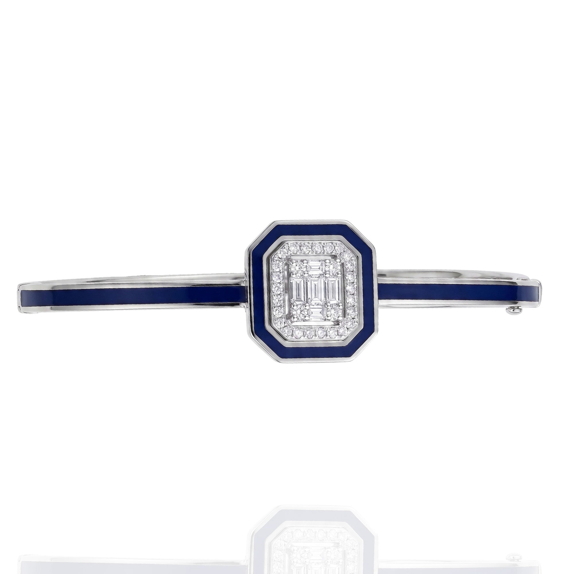 Indigo Dusk Diamond Bangle