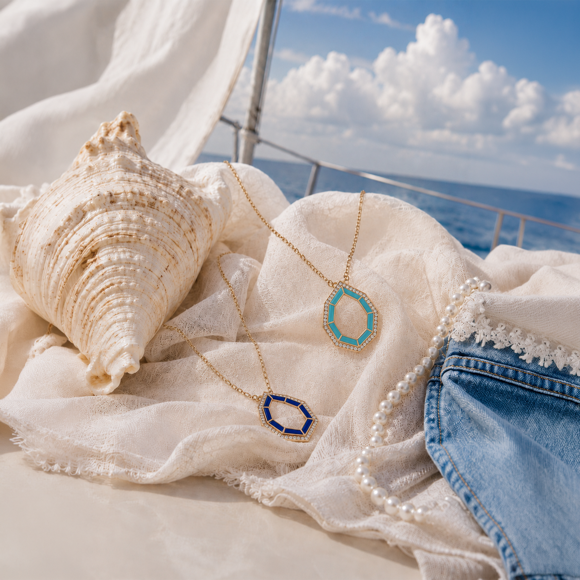 Open Horizons Diamond Necklace