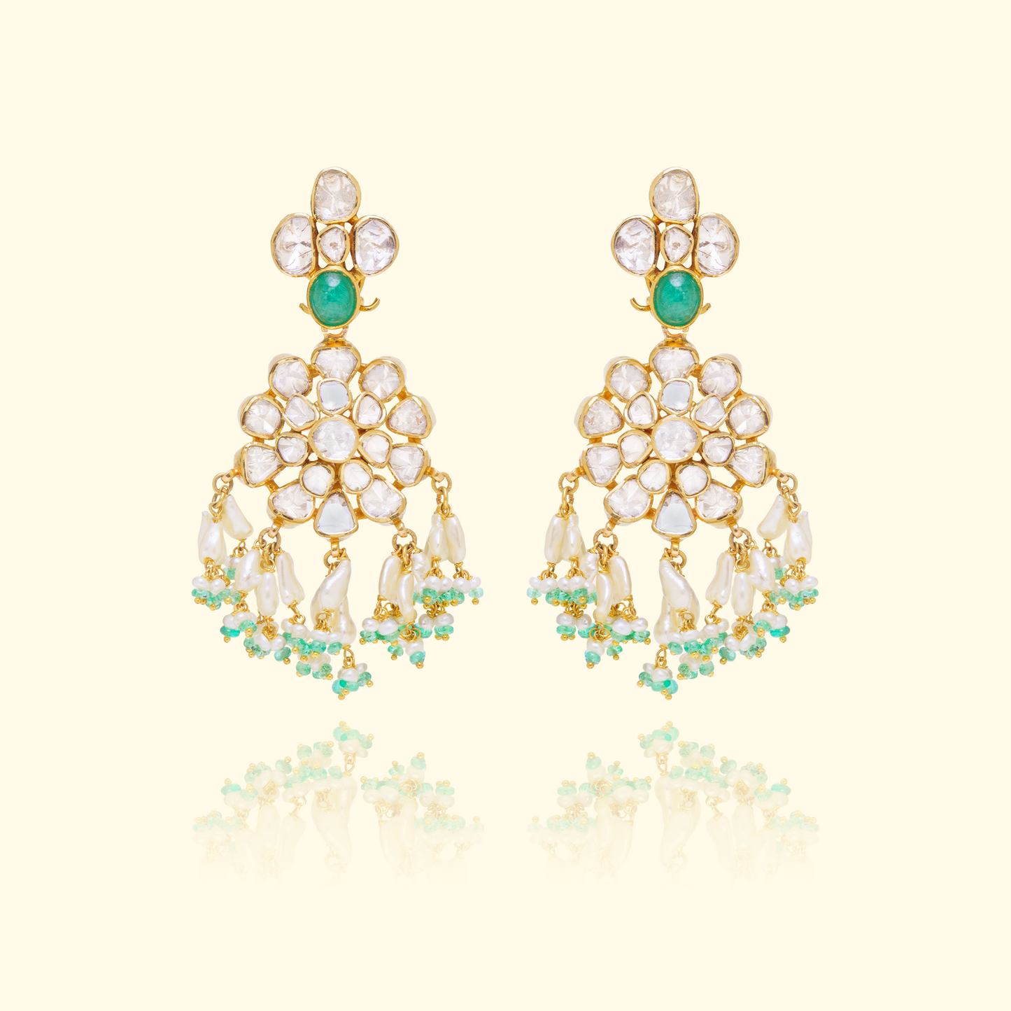 Overlapping Dangling Earrings