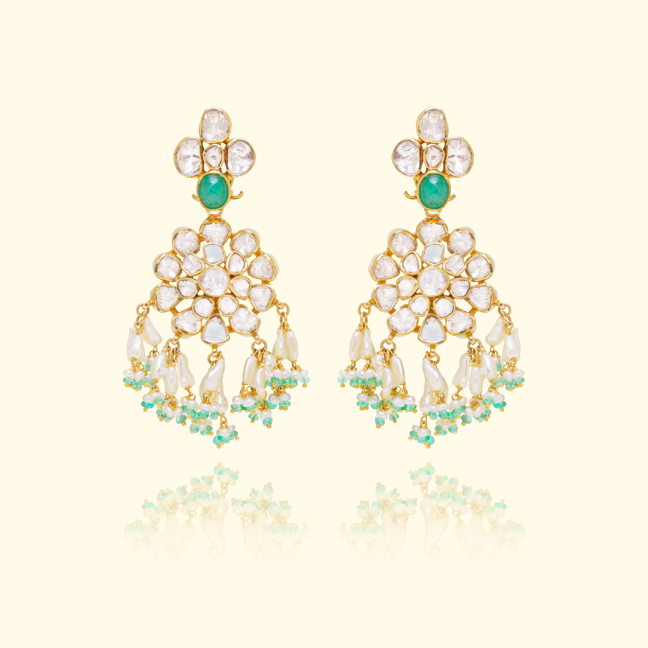 Overlapping Dangling Earrings