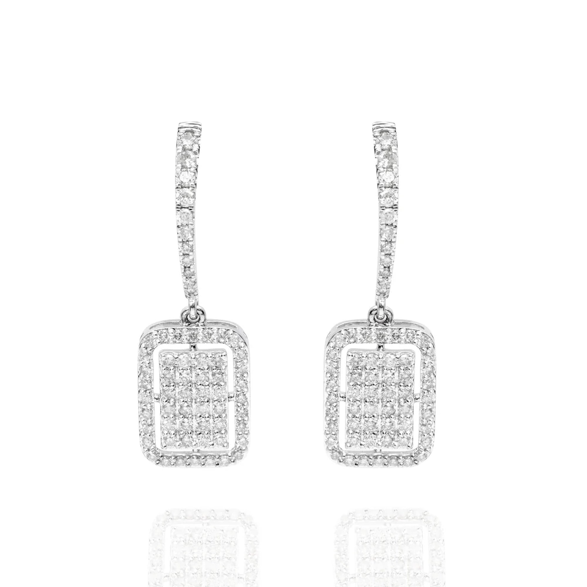 Prism Diamond Earrings