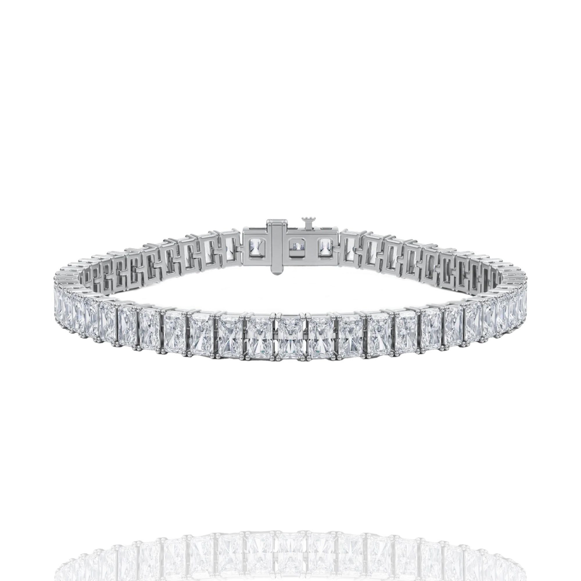 0.20 pointer classic radiant lab grown solitaire tennis bracelet