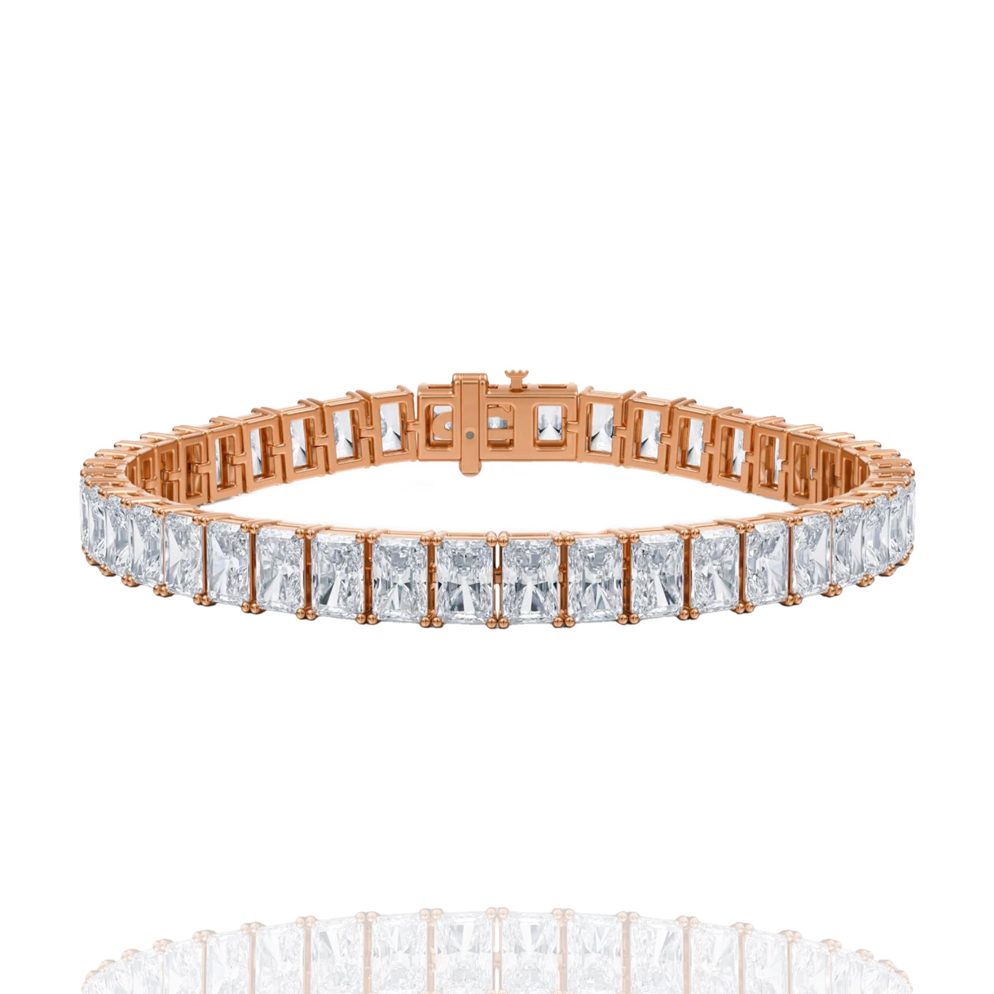 0.30 pointer classic radiant lab grown solitaire tennis bracelet