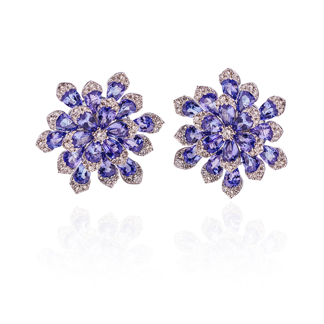 Fiora Tanzanite Earrings