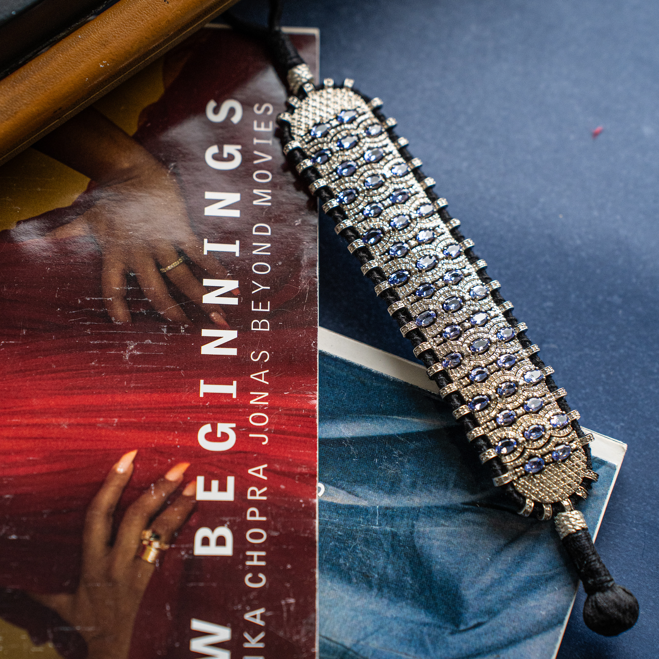 Elara Diamond Tanzanite Bracelet