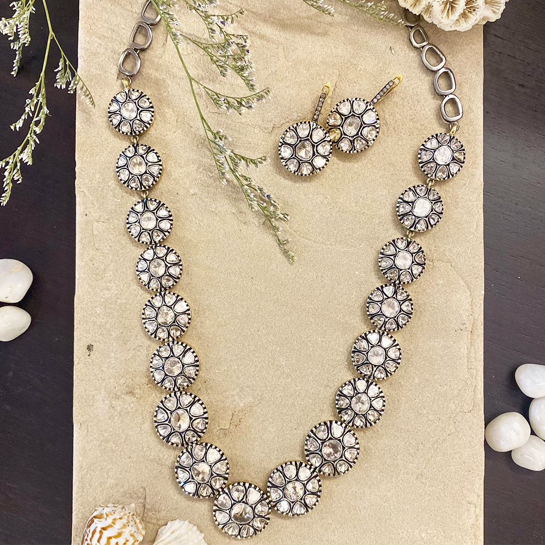 Ray Polki Necklace