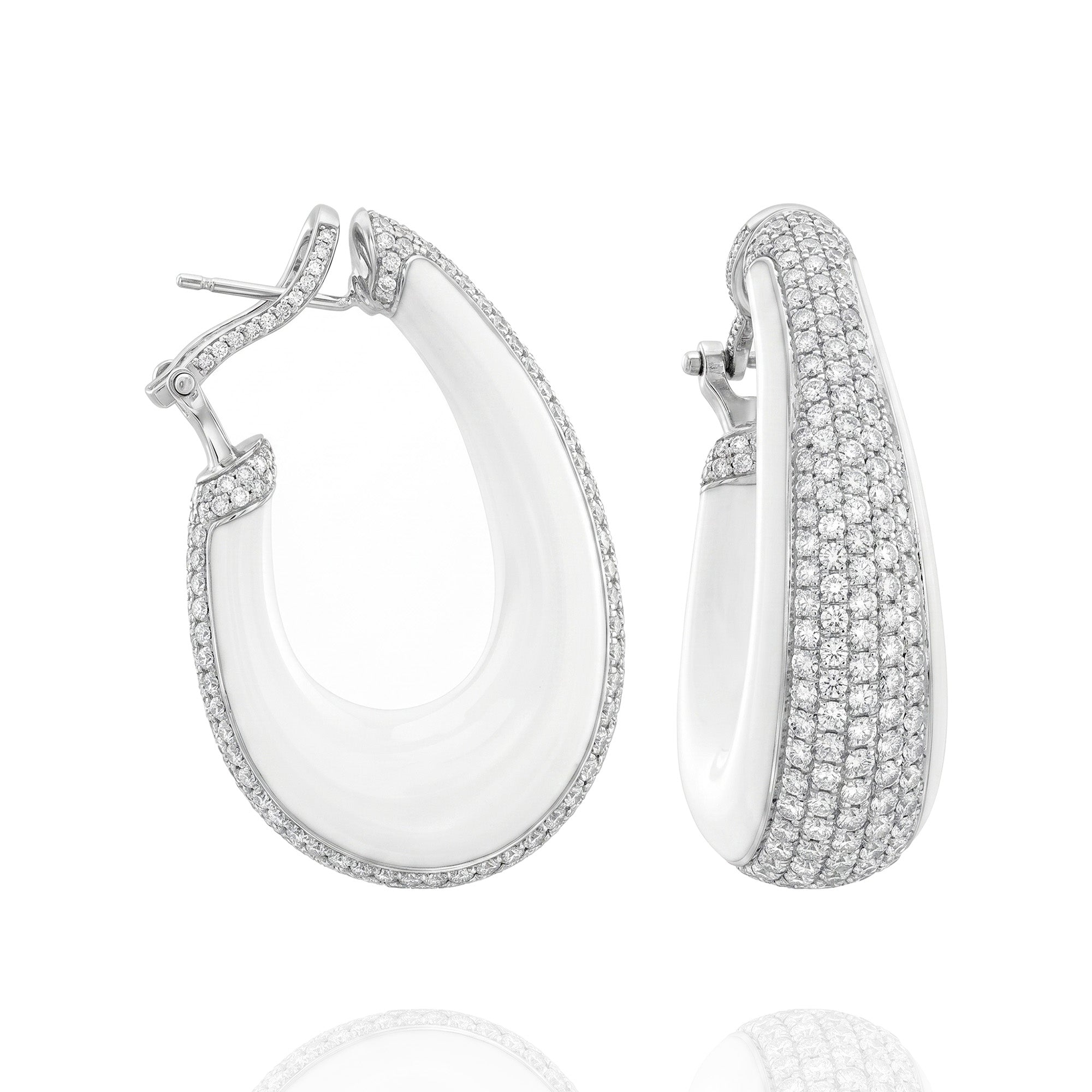 Streams of Light Diamond Earrings