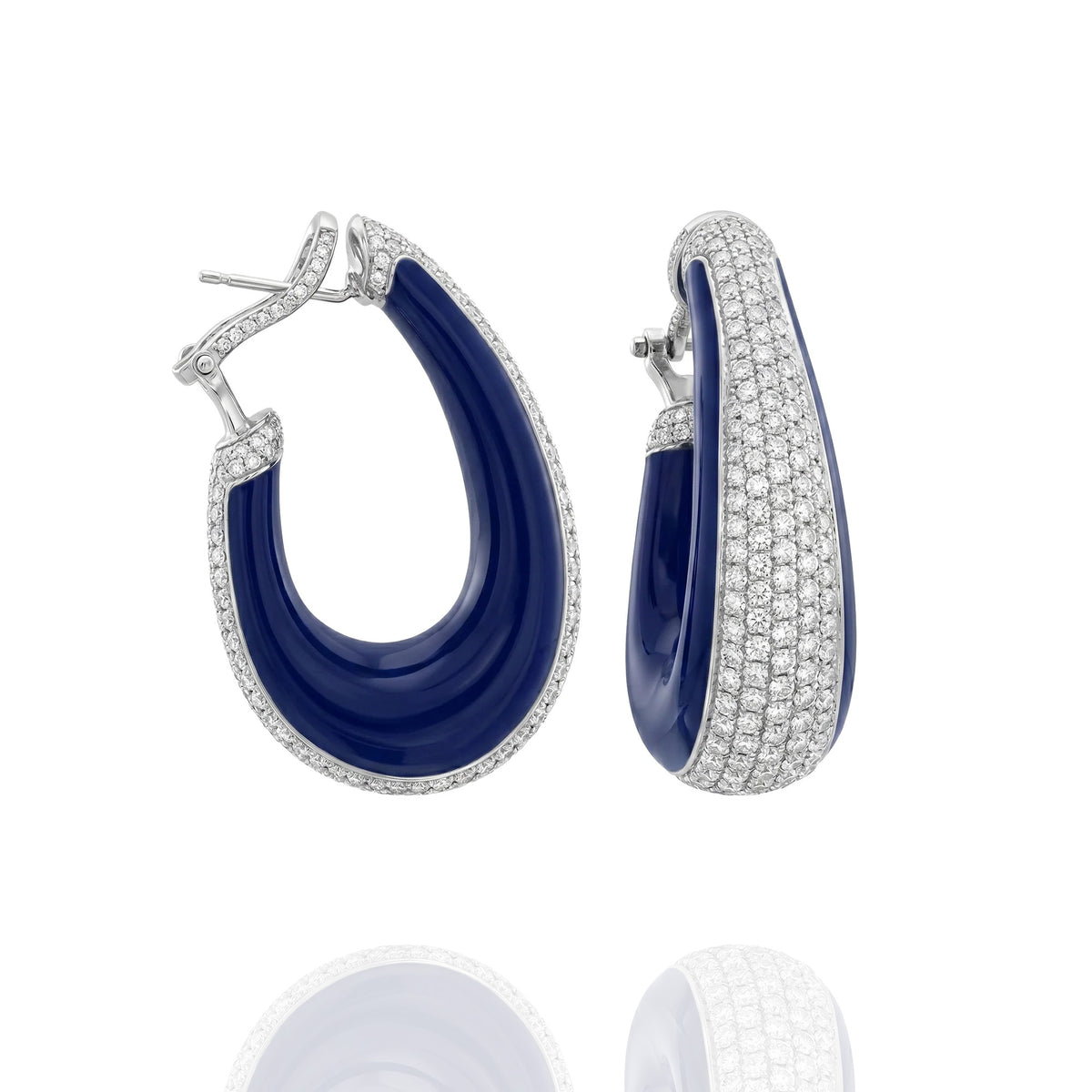 Streams of Light Diamond Earrings