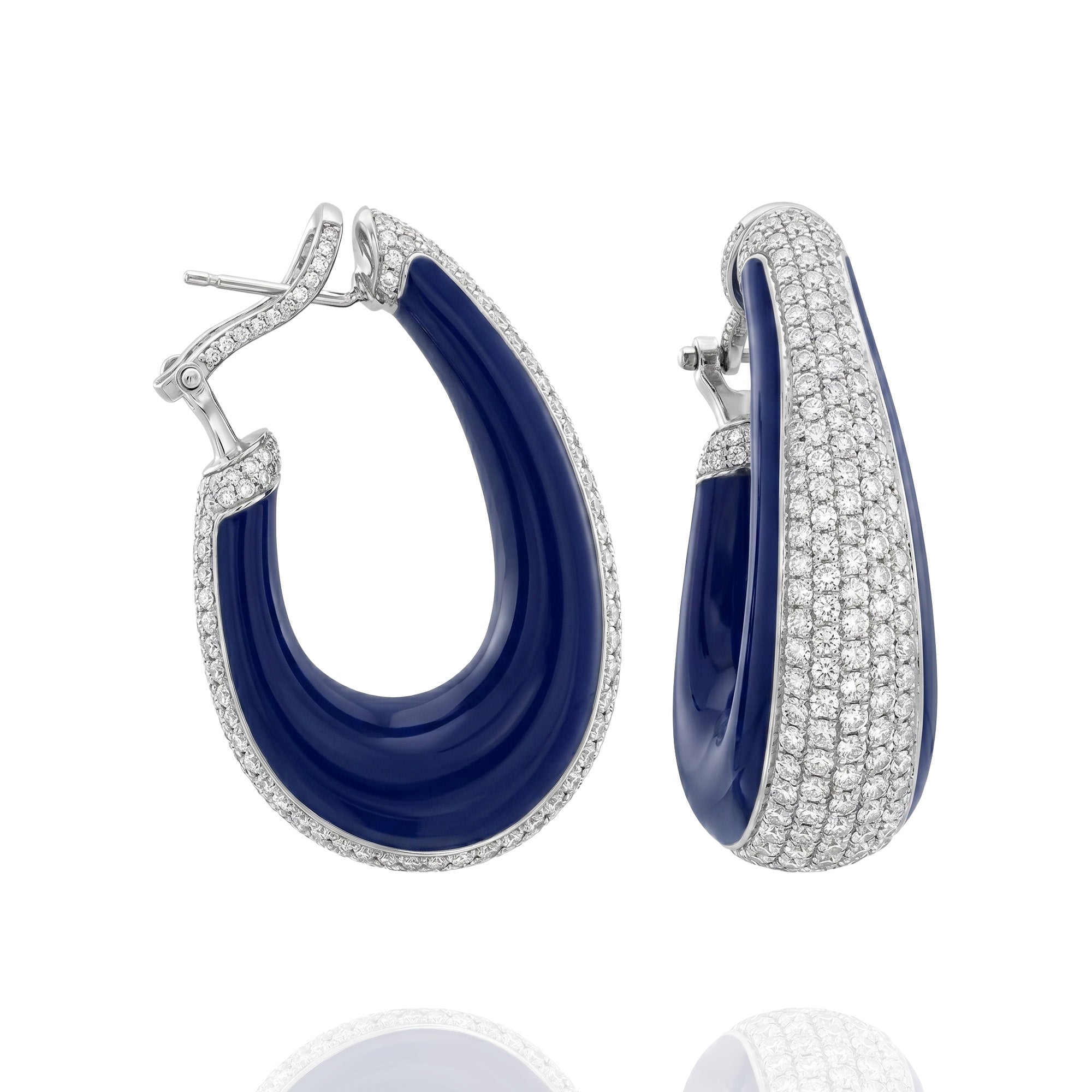 Streams of Light Diamond Earrings